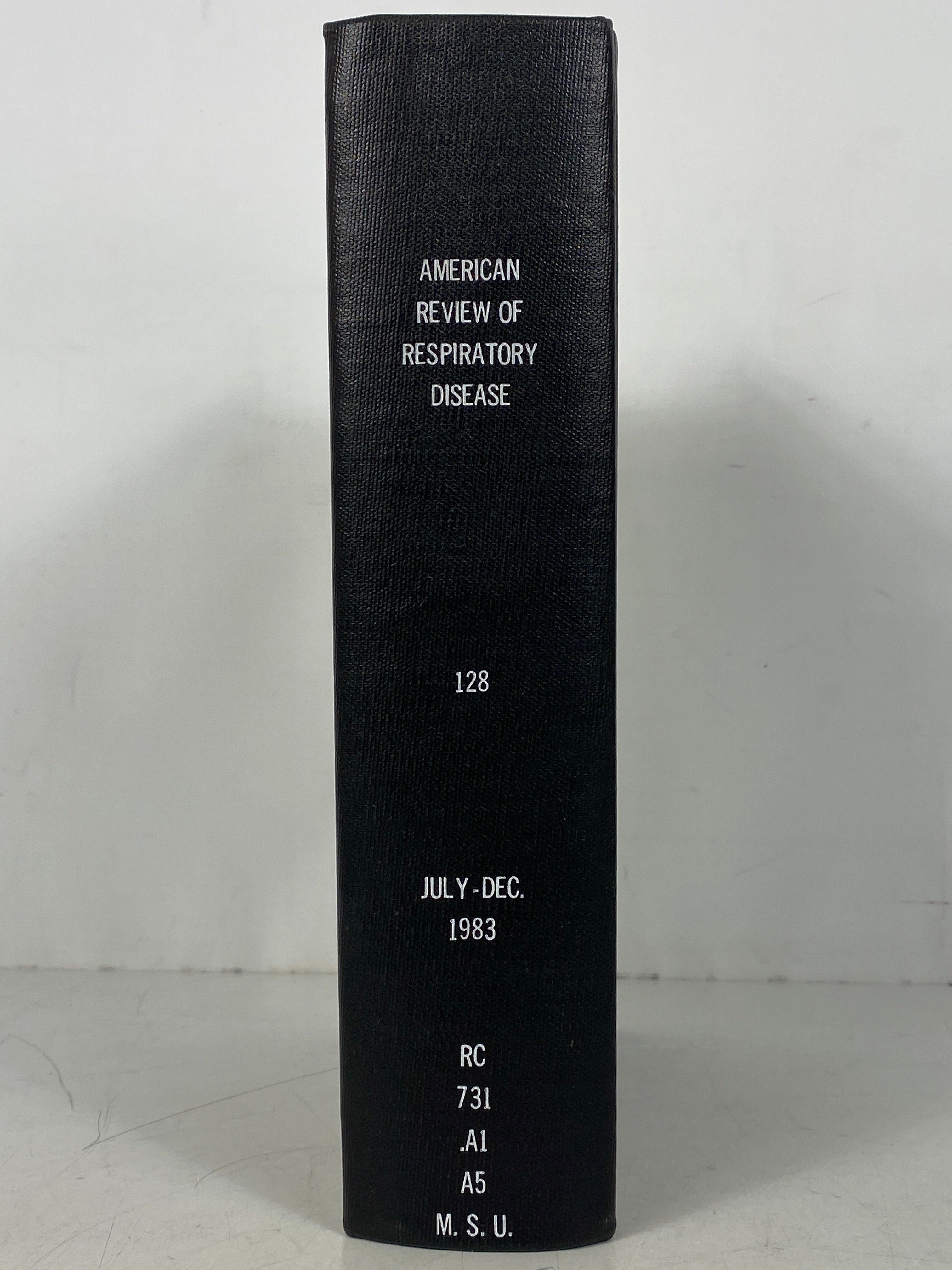American Review of Respiratory Disease Vol 128 July-Dec 1983 HC