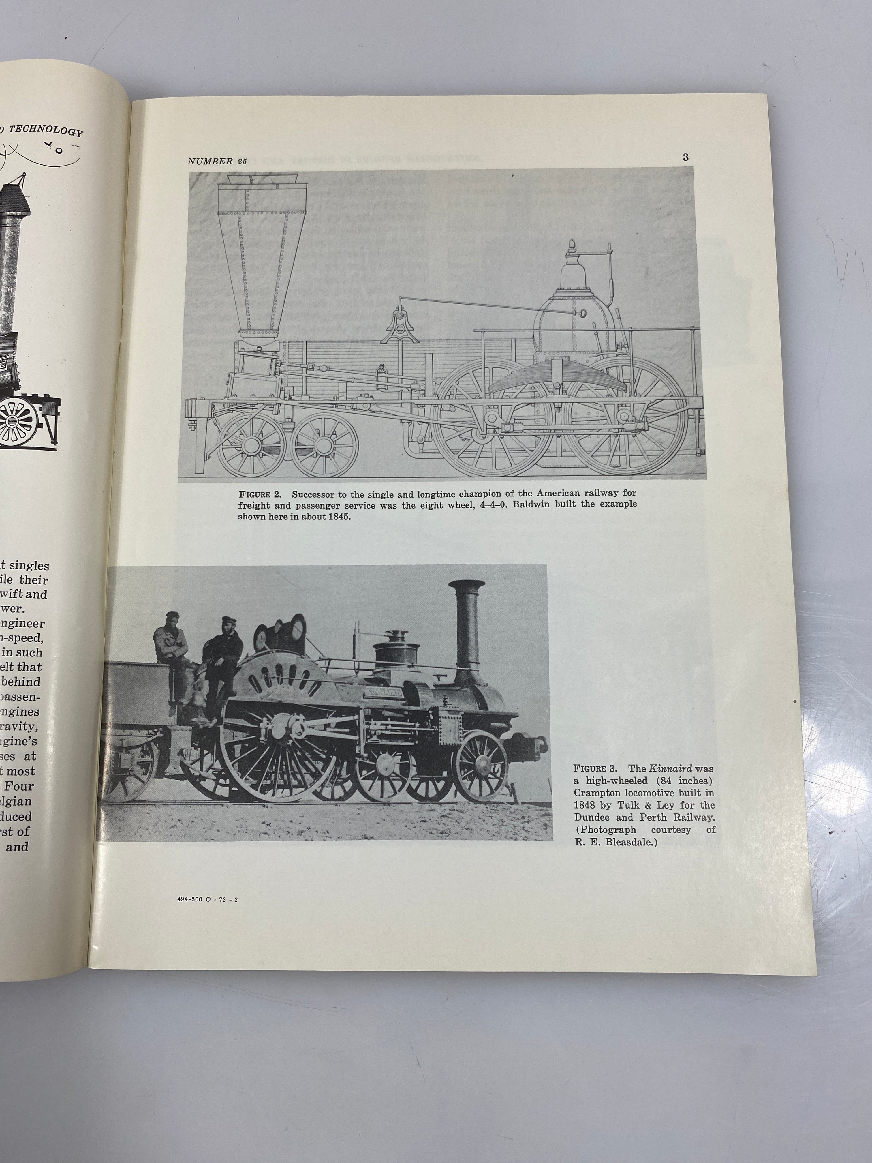 American Single Locomotives and the Pioneer by White, Jr. 1973 SC