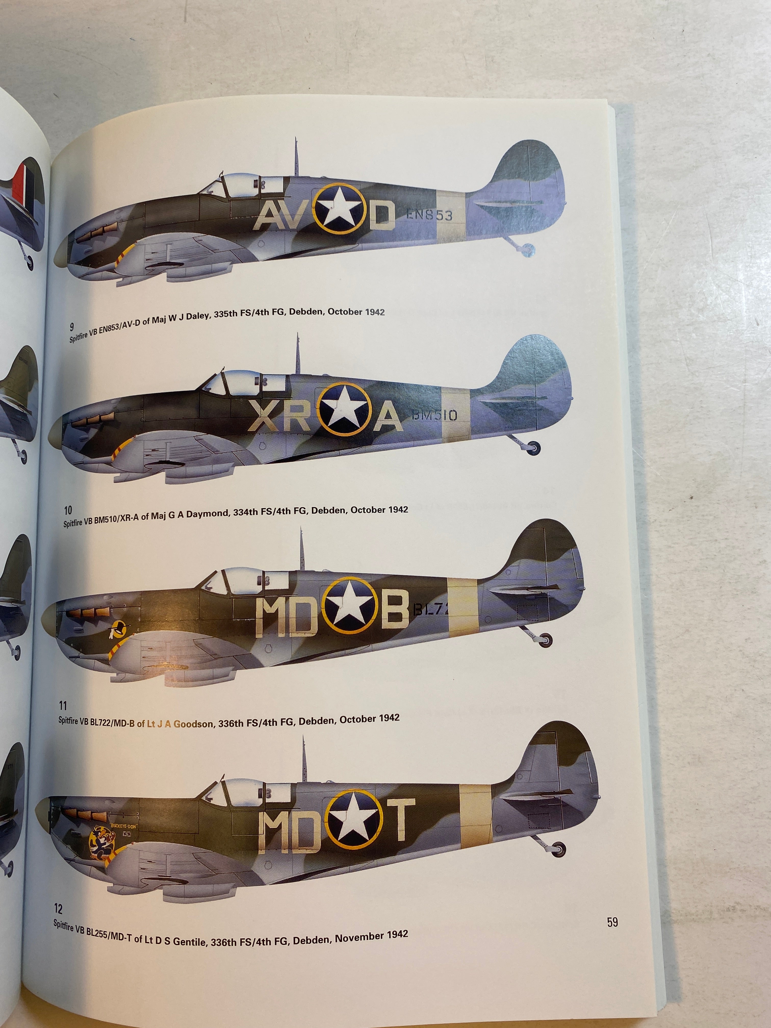 American Spitfire Aces of World War 2 Osprey #80 2007