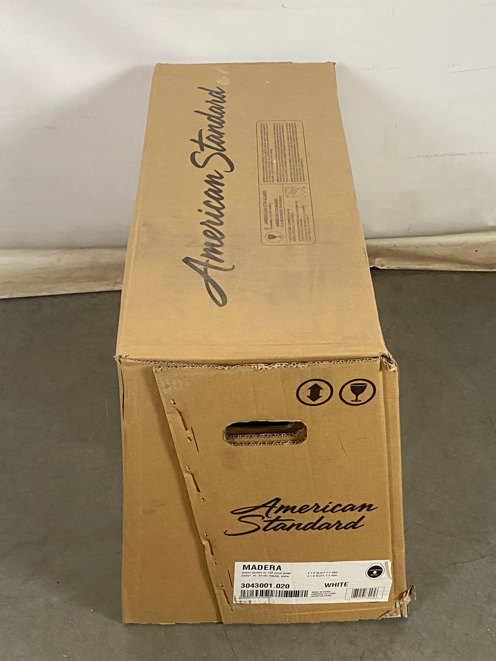 American Standard "Madera" White Toilet