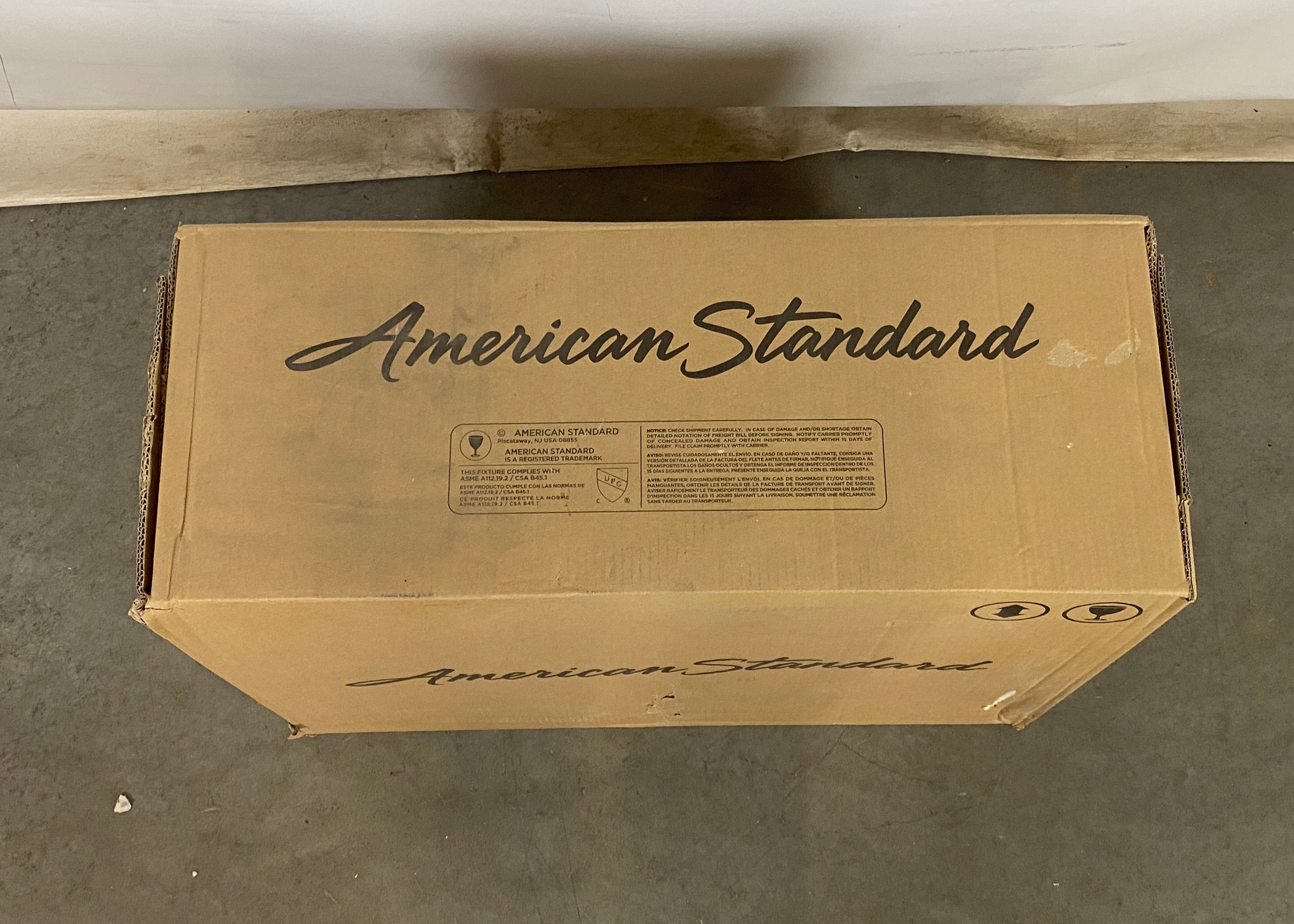American Standard "Madera" White Toilet