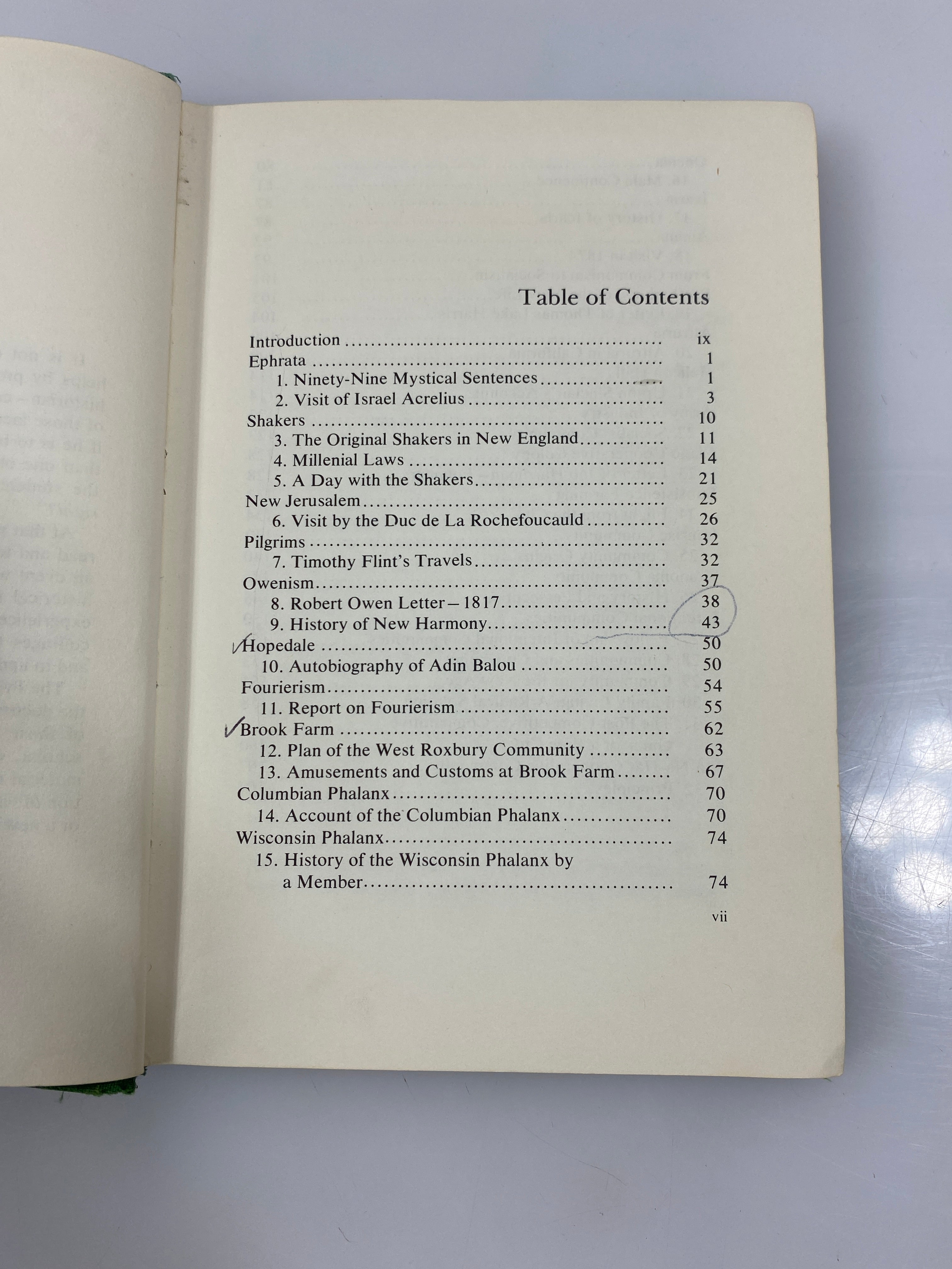 American Utopianism by Fogarty Ex-library 1972 HC