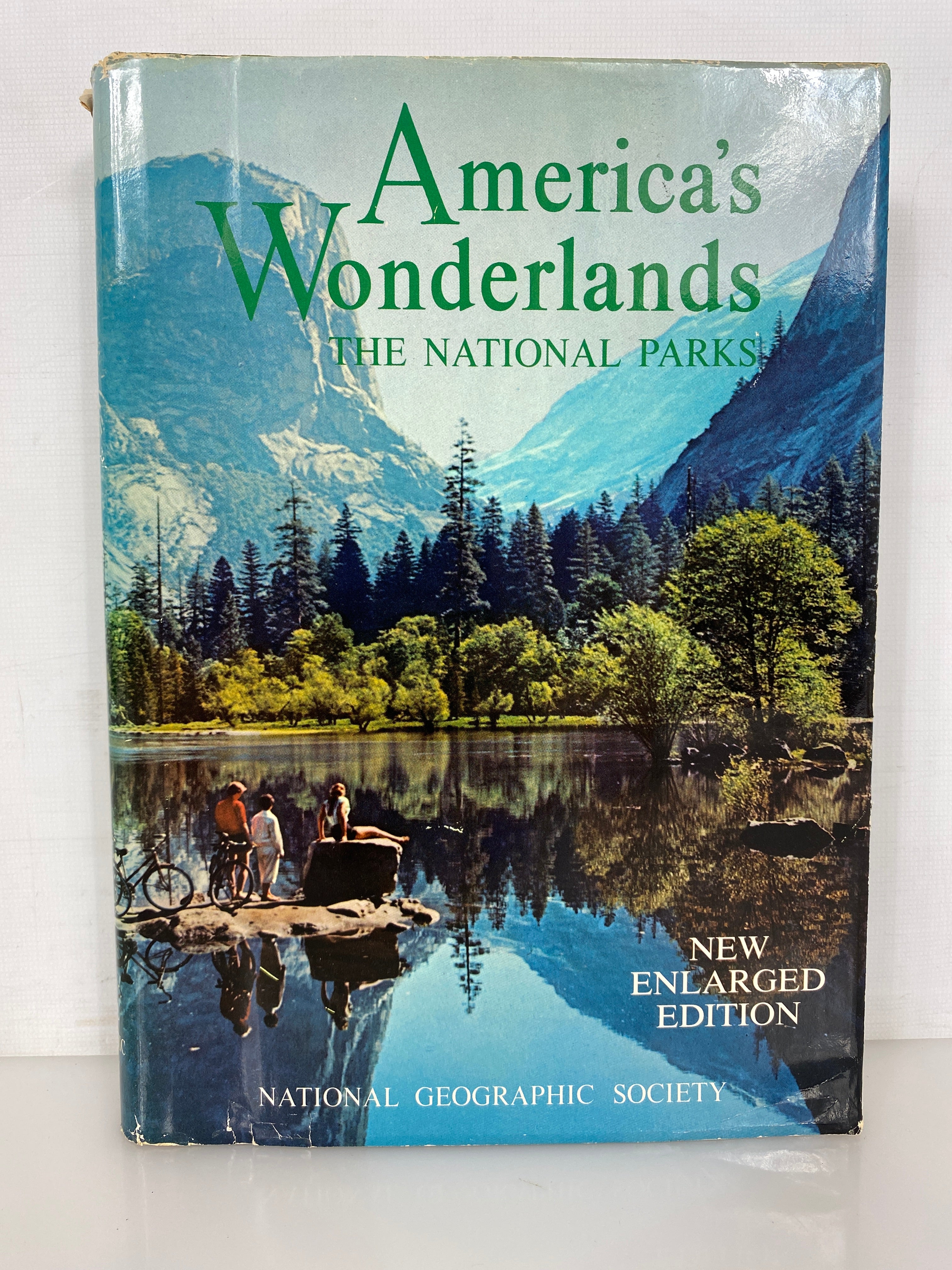 America's Wonderlands The National Parks w Map 1966 Nat Geo HC