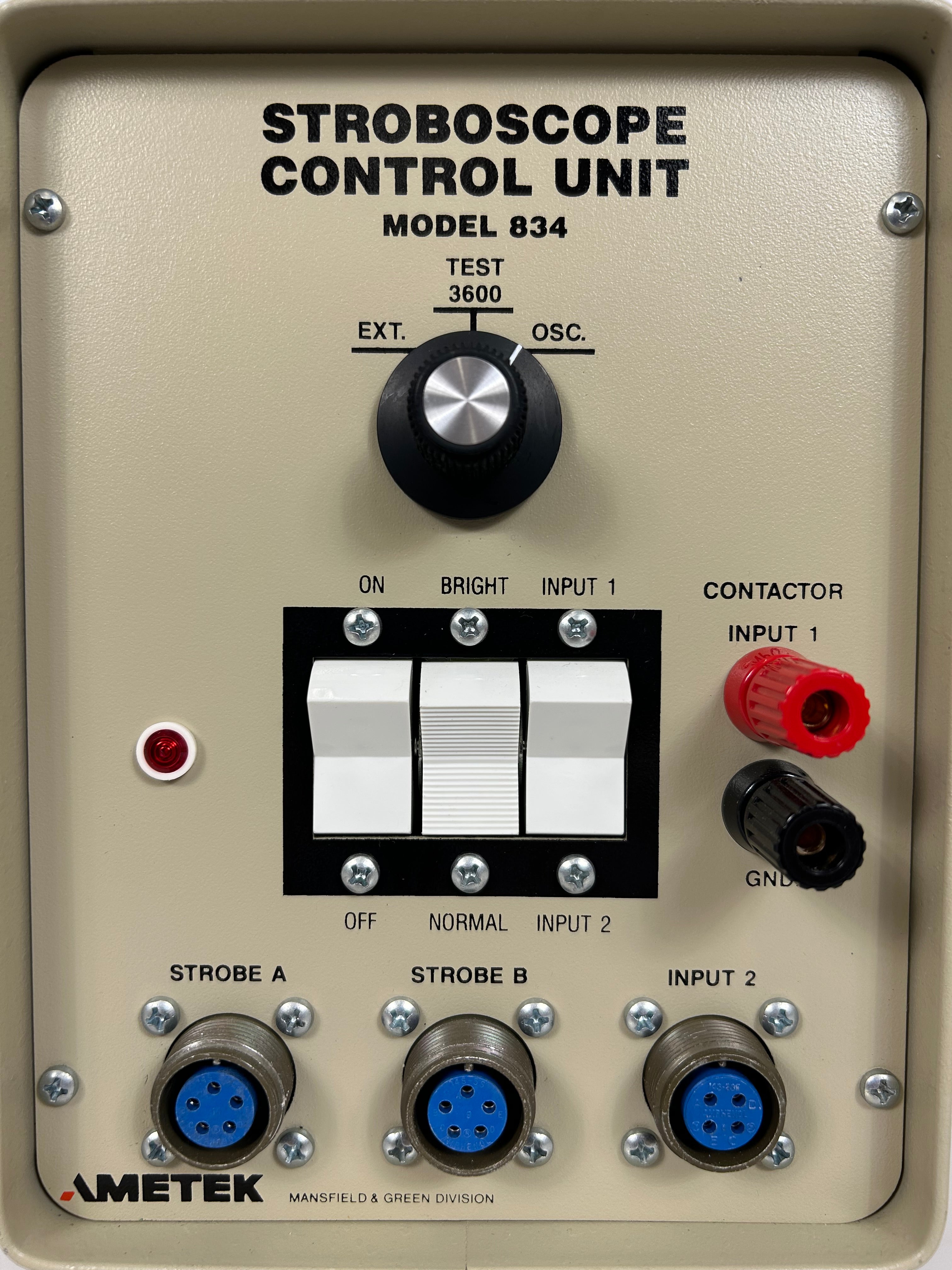 Ametek 834 Stroboscope Control Unit