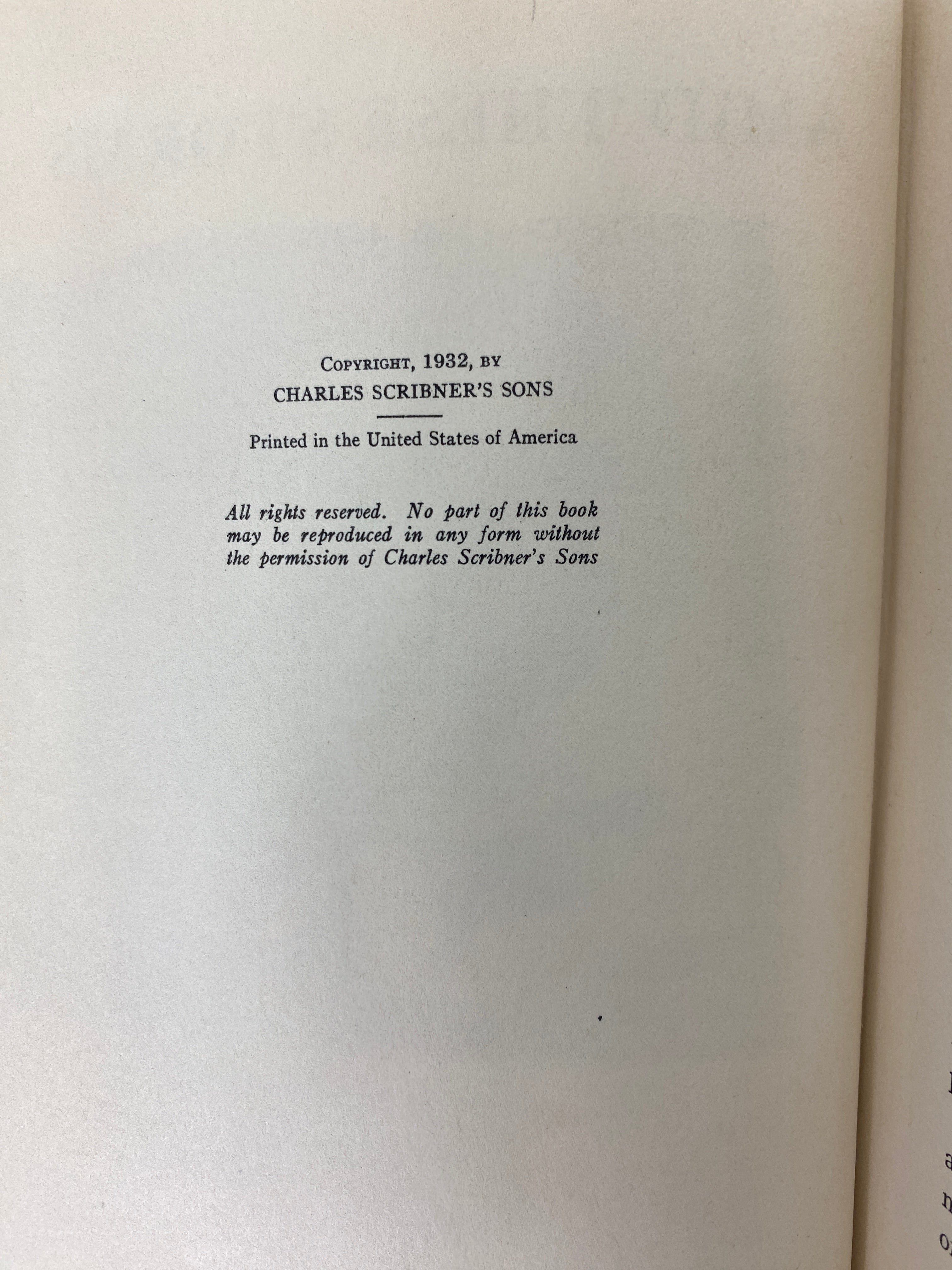 Amid These Storms by Winston Churchill 1932 Ex-Library HC