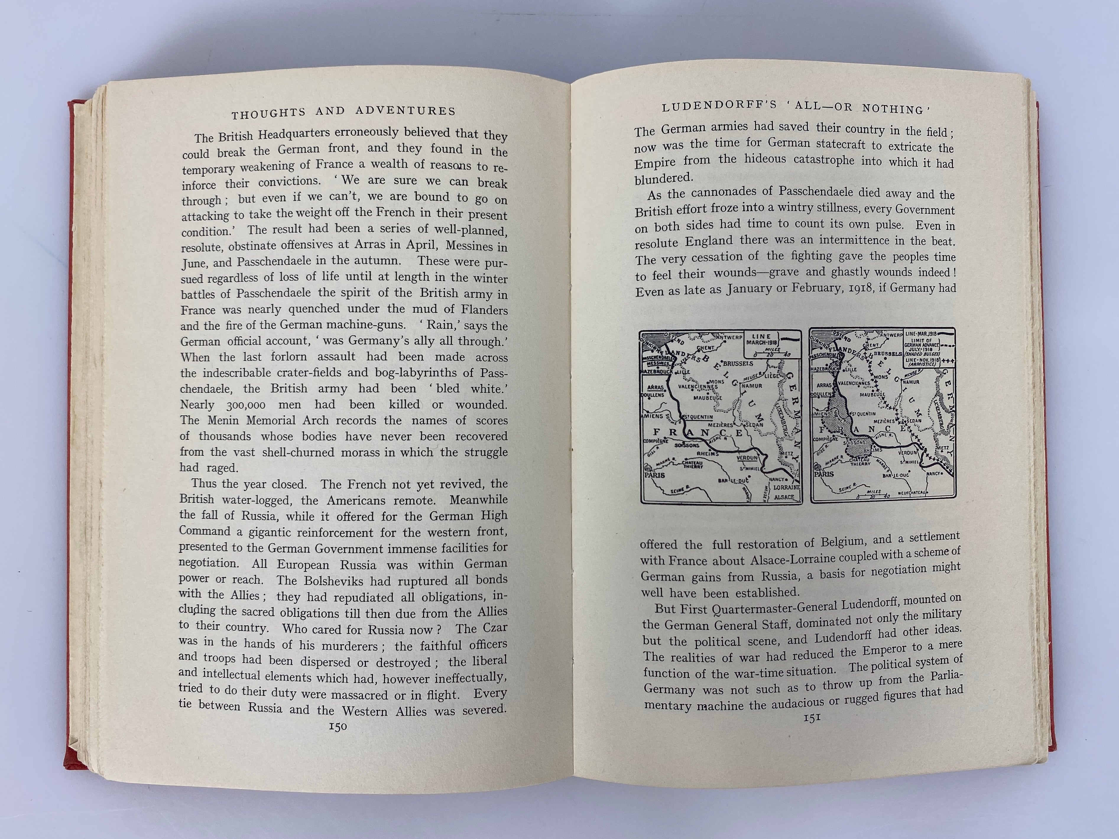 Amid These Storms by Winston Churchill 1932 Ex-Library HC