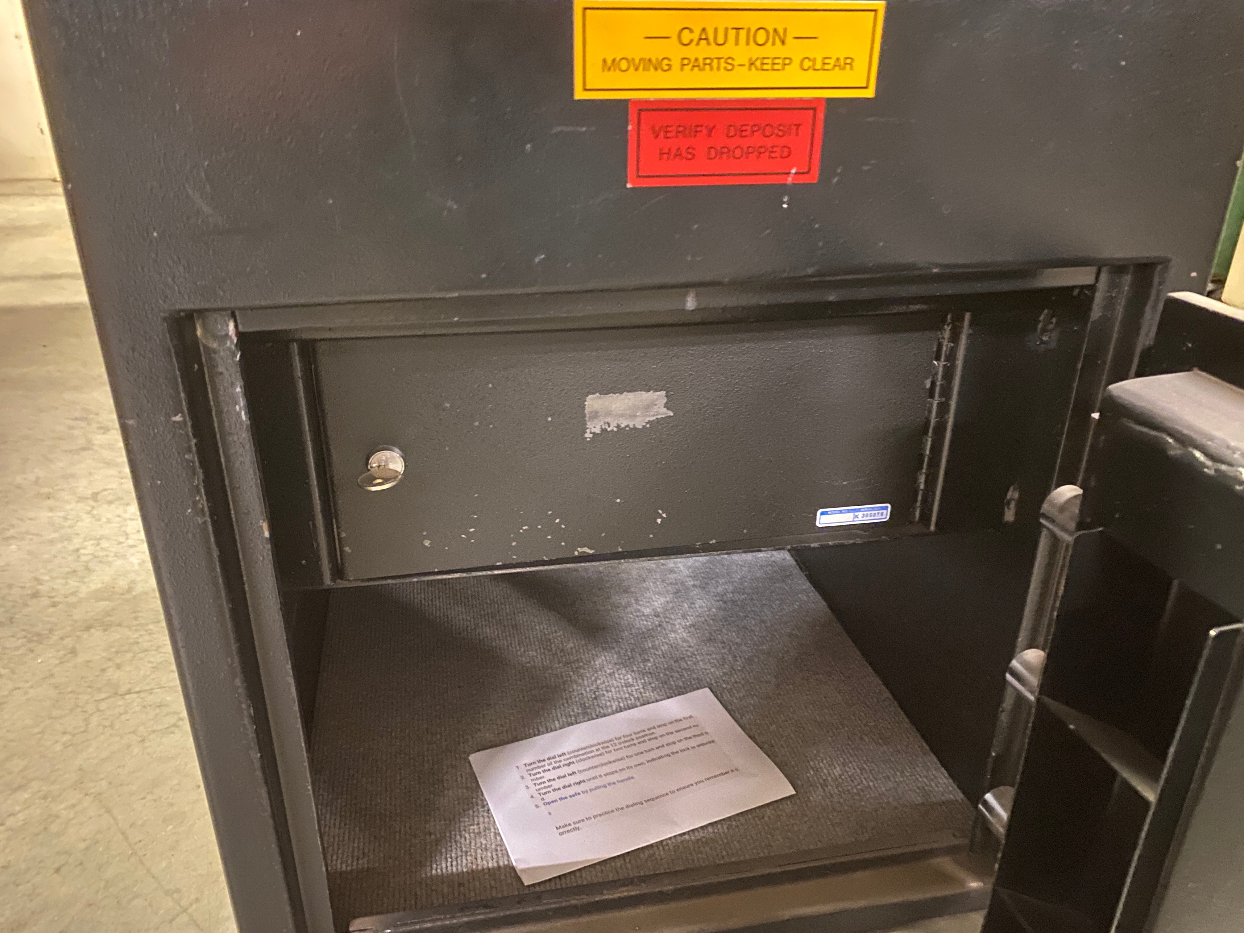 AMSEC Black Combination Safe w/ Drop Box