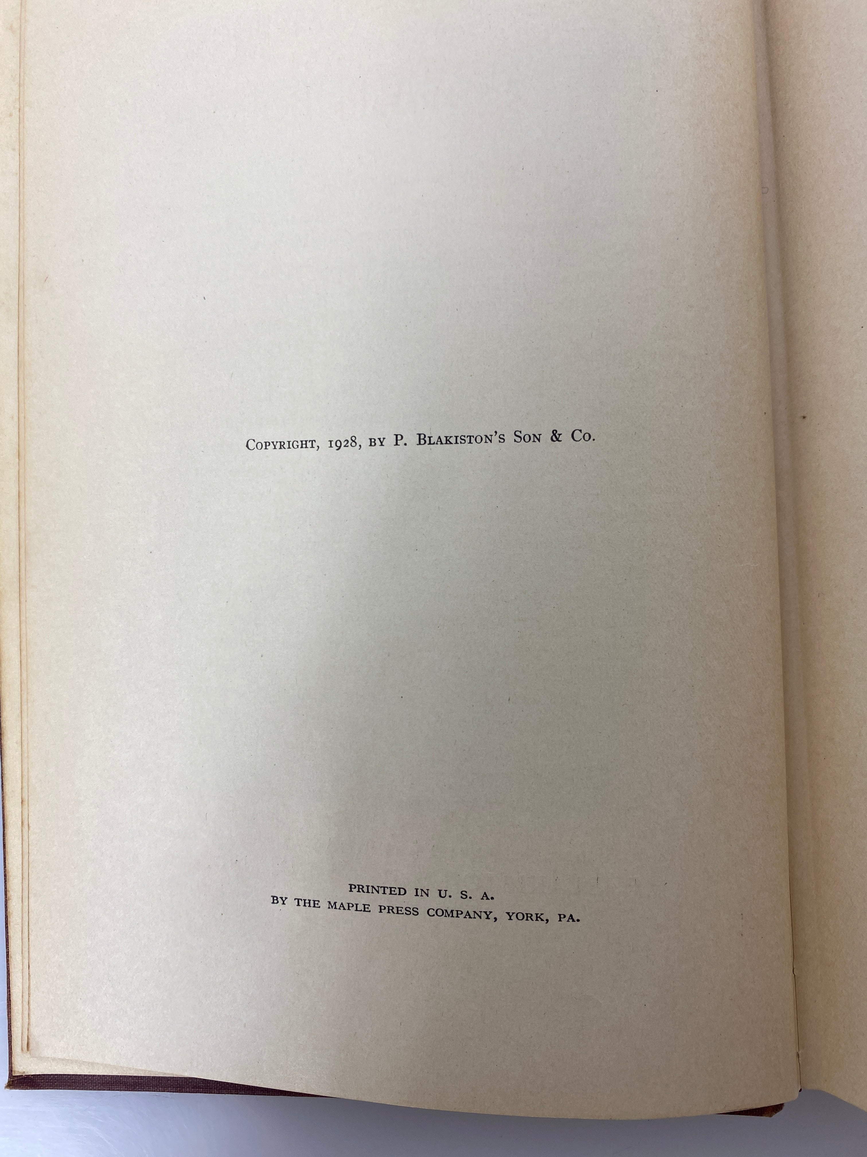 An Elementary Text Book of General "Microbology" Ward Giltner 1928 HC