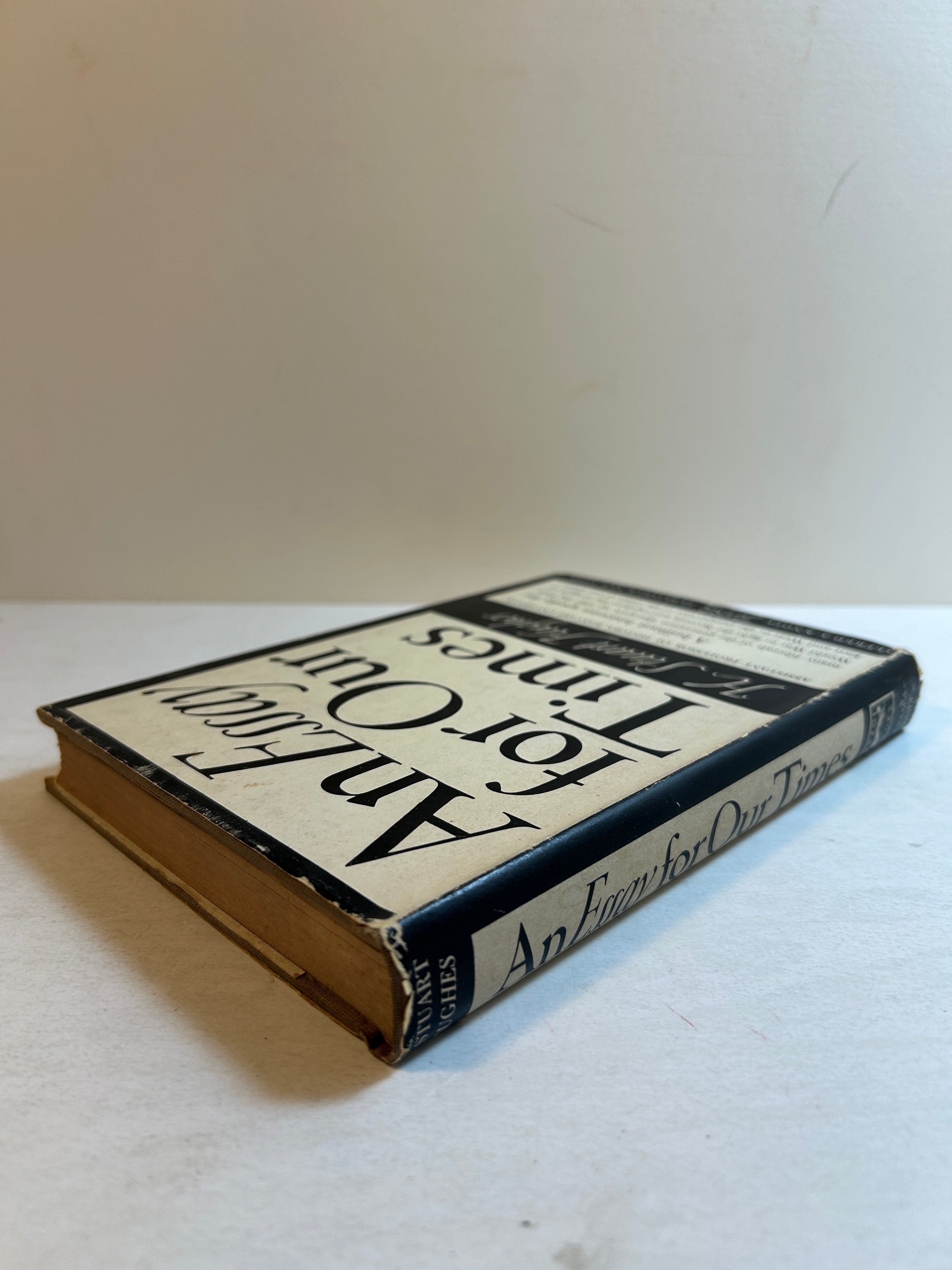 An Essay for Our Times by H. Stuart Hughes 1951 Second Print HCDJ