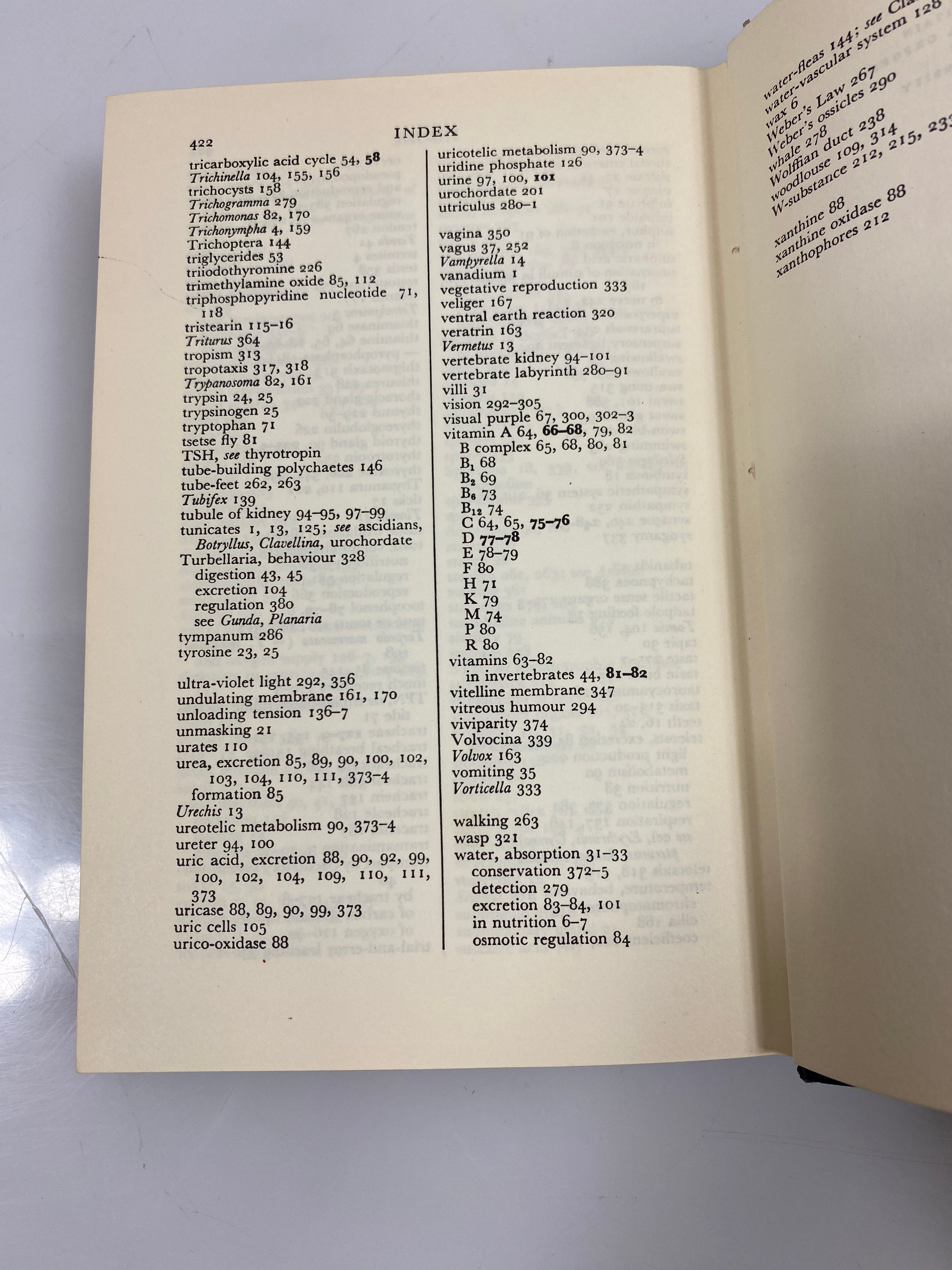 An Introduction to Animal Physiology by Yapp 1960 HC
