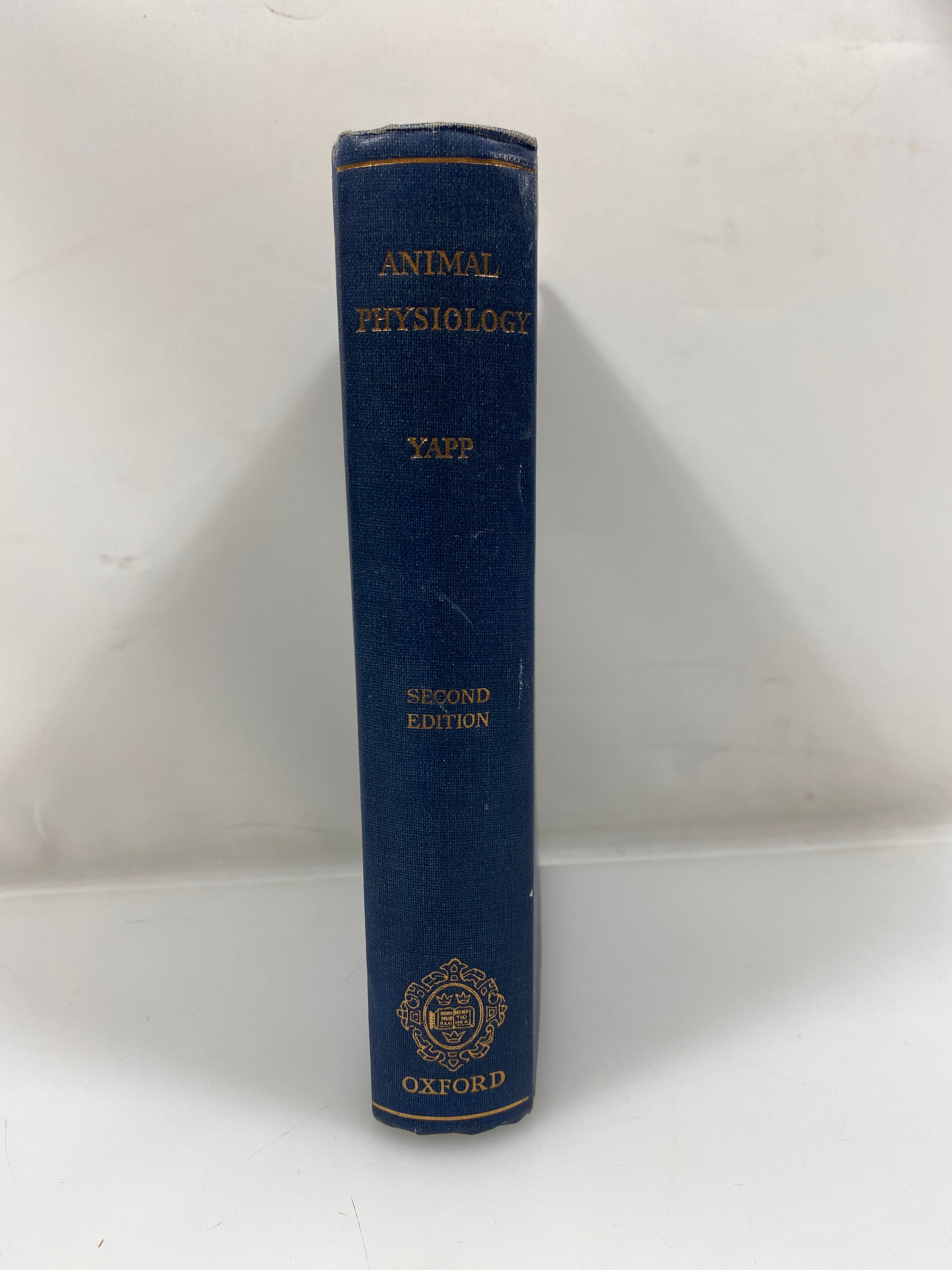 An Introduction to Animal Physiology by Yapp 1960 HC