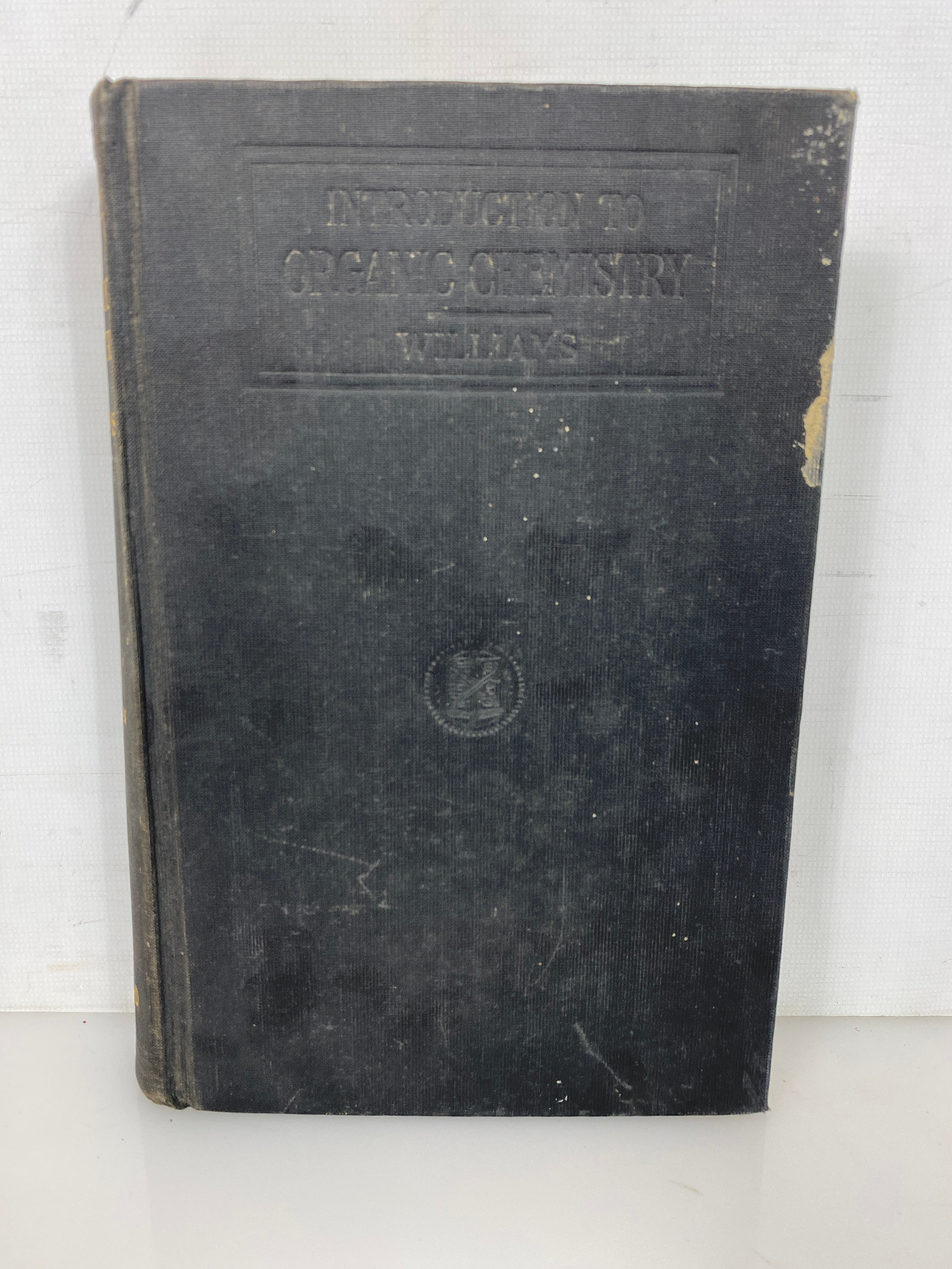 An Introduction to Organic Chemistry by Roger Williams 1935 Vintage HC