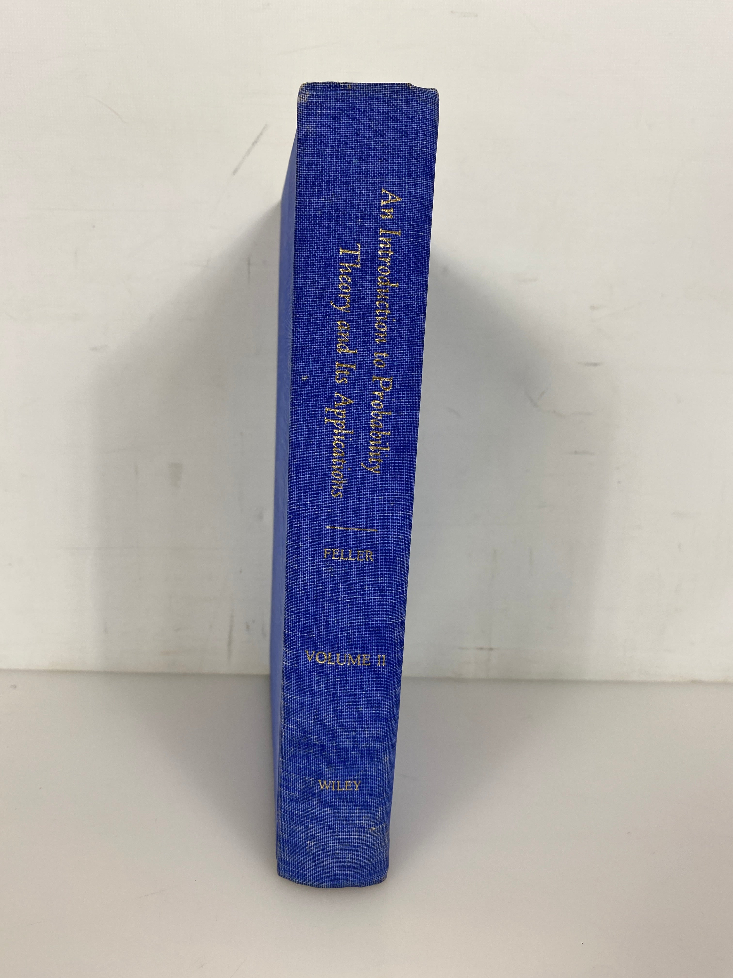 An Introduction to Probability Theory & Its Applications Vol II by Feller 1966