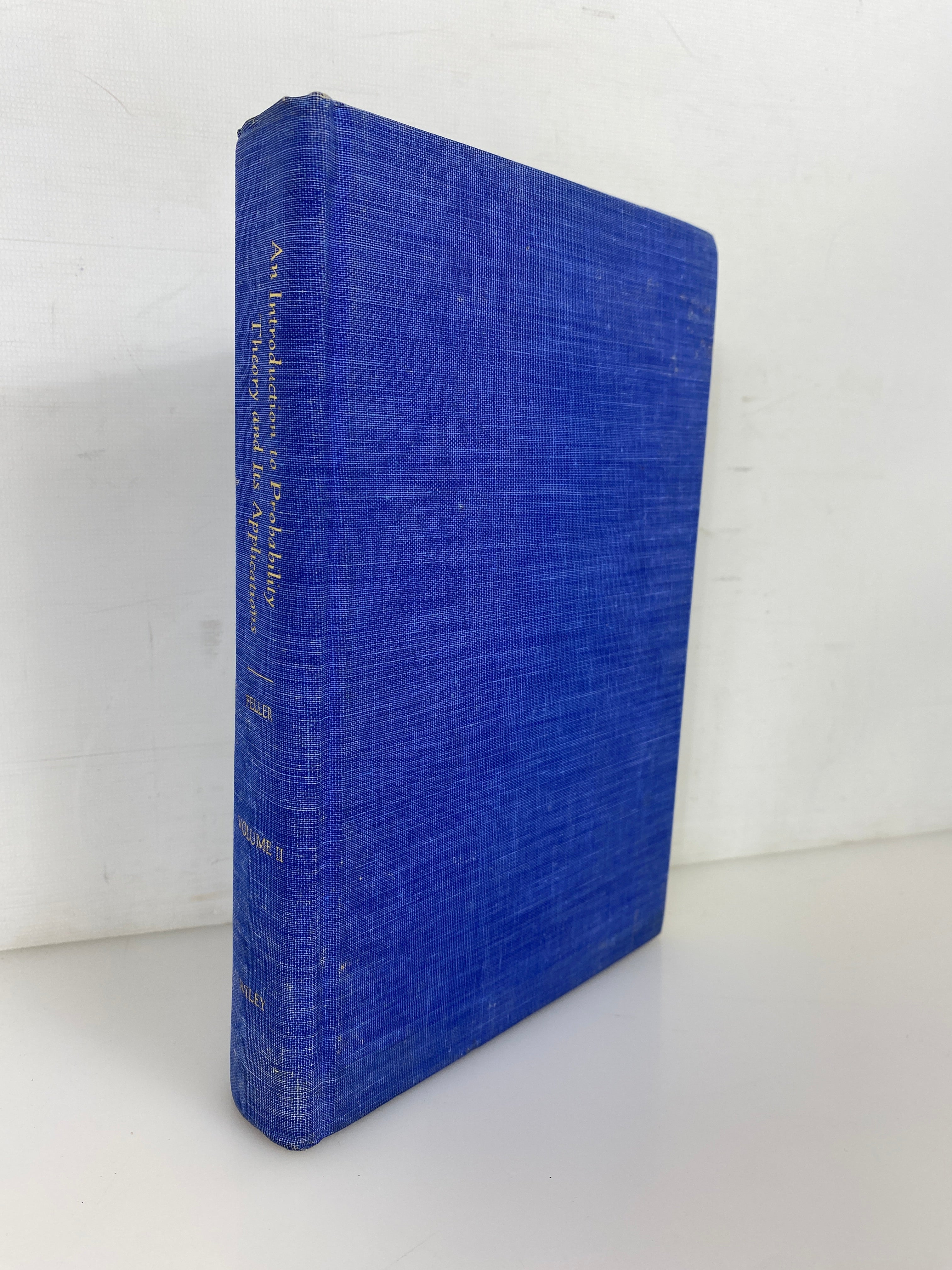 An Introduction to Probability Theory & Its Applications Vol II by Feller 1966