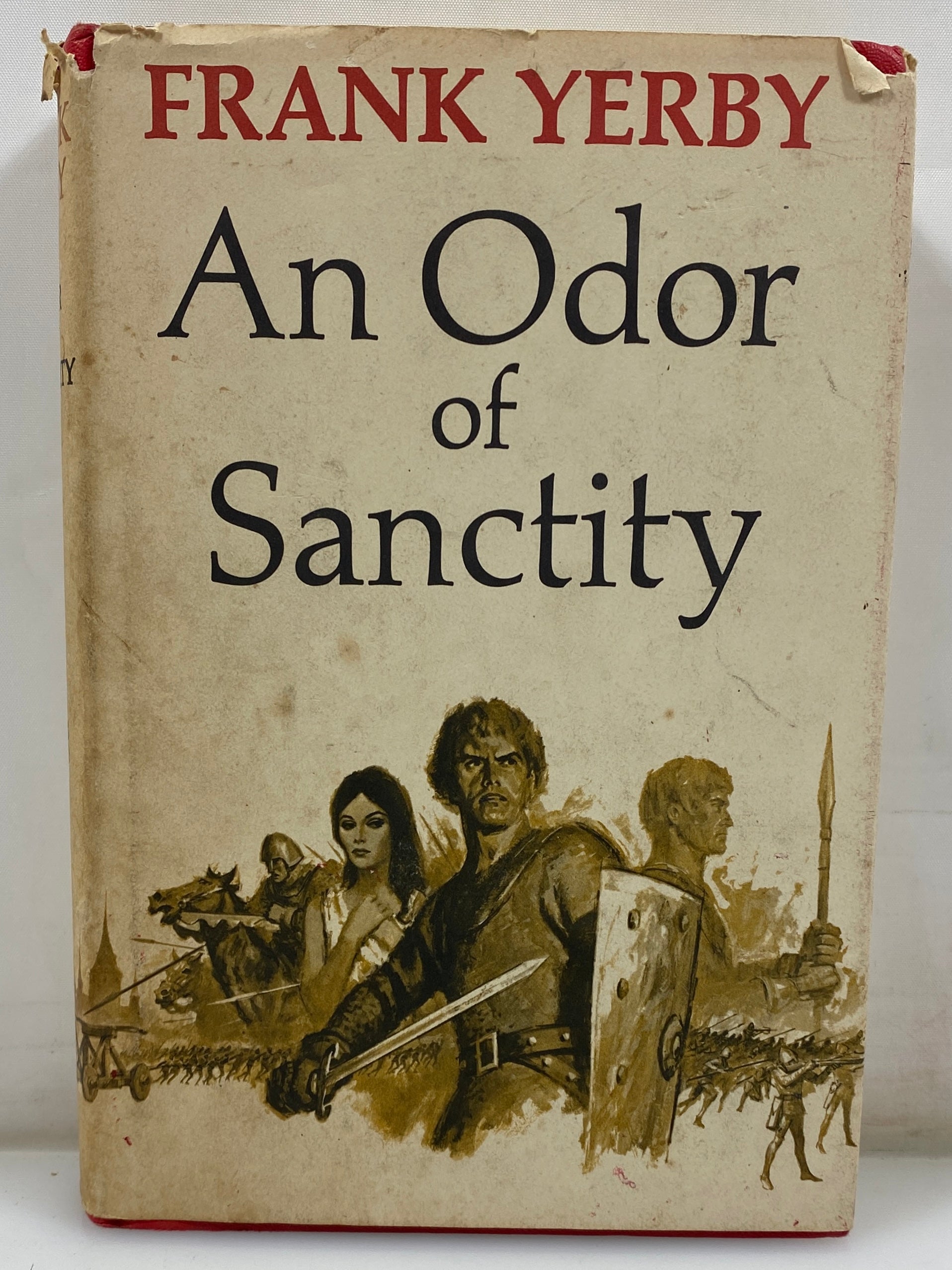 An Odor of Sanctity by Frank Yerby 1965 HCDJ