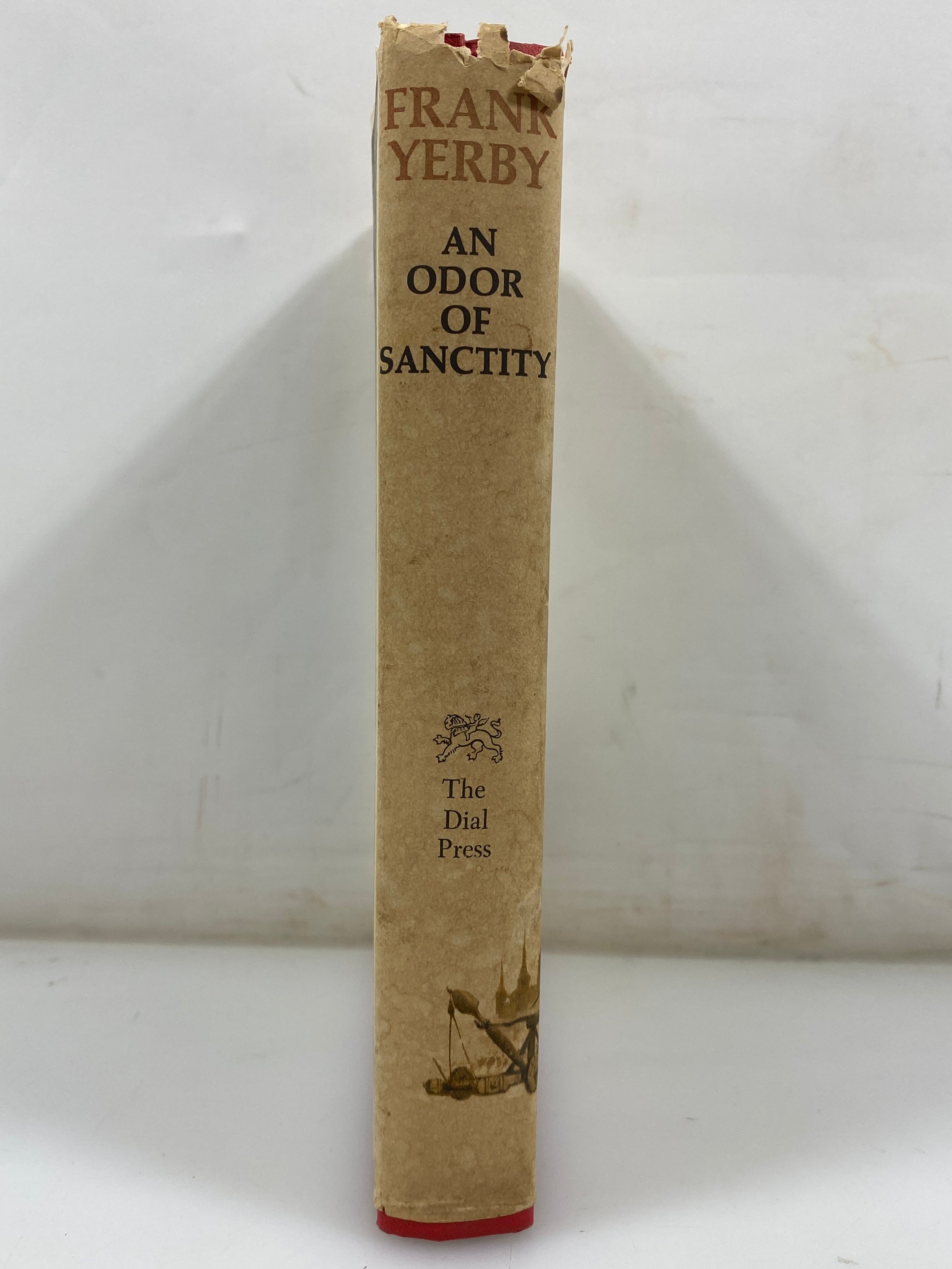 An Odor of Sanctity by Frank Yerby 1965 HCDJ