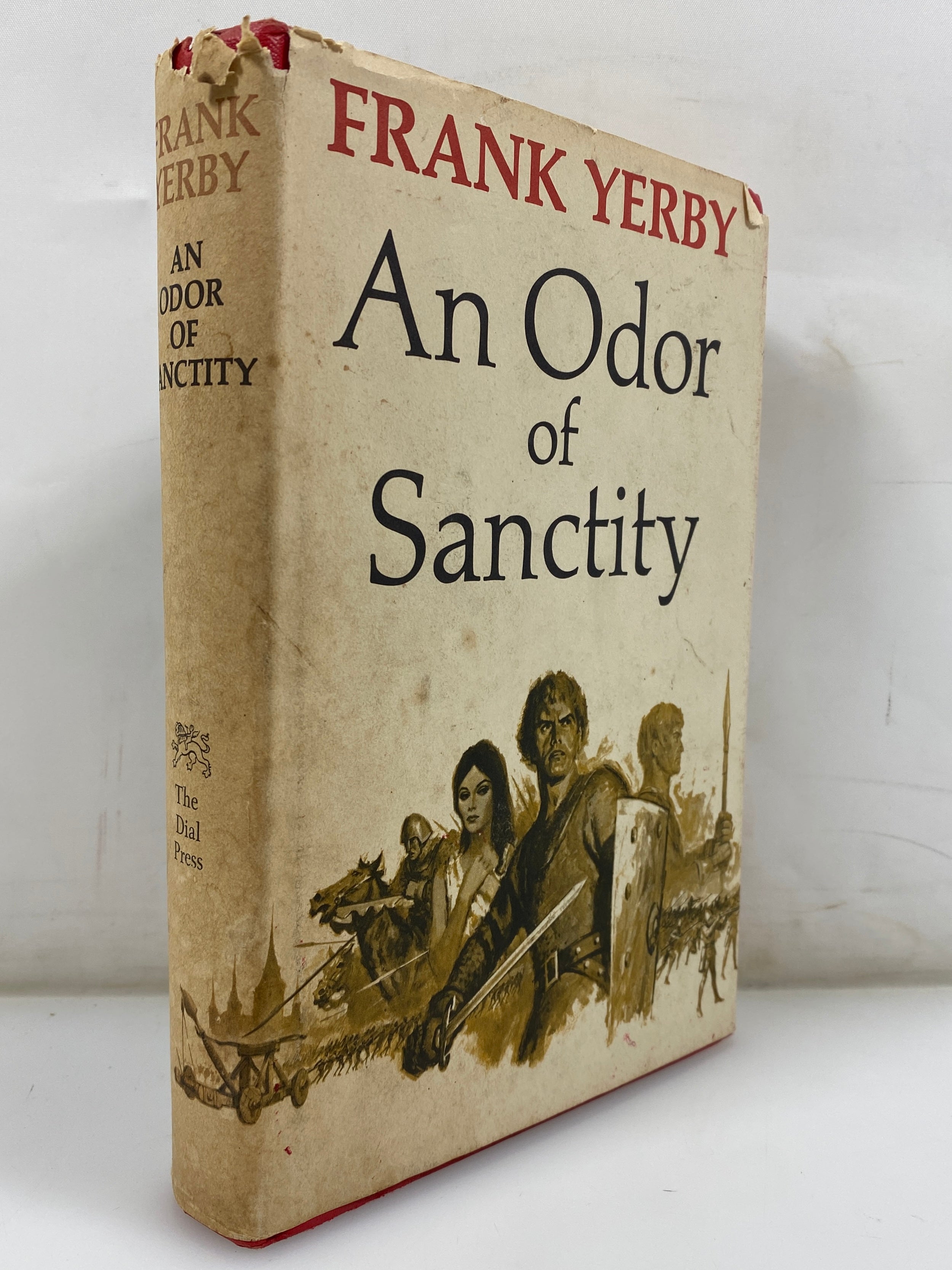 An Odor of Sanctity by Frank Yerby 1965 HCDJ