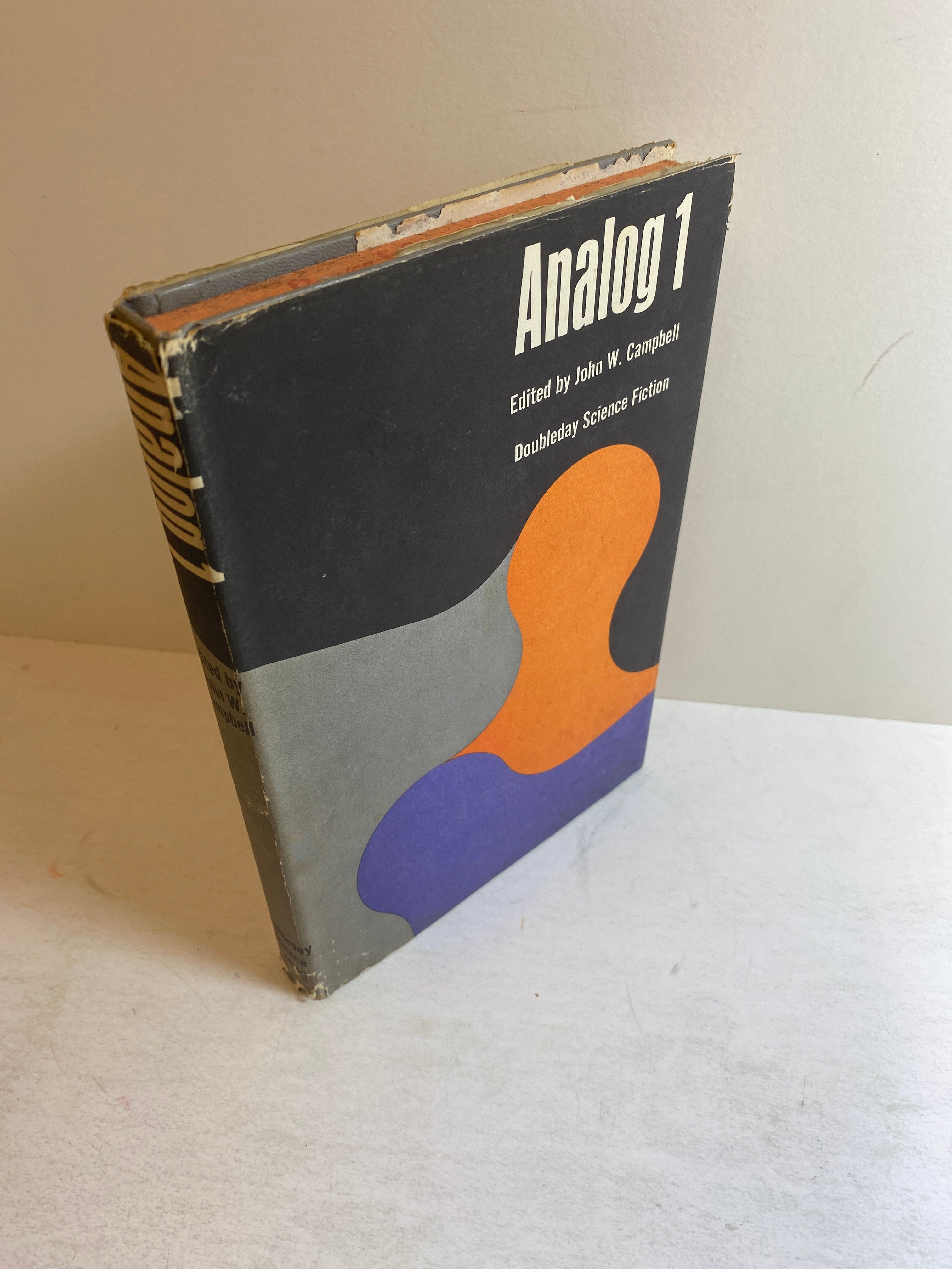Analog 1 Science Fiction John Campbell HCDJ