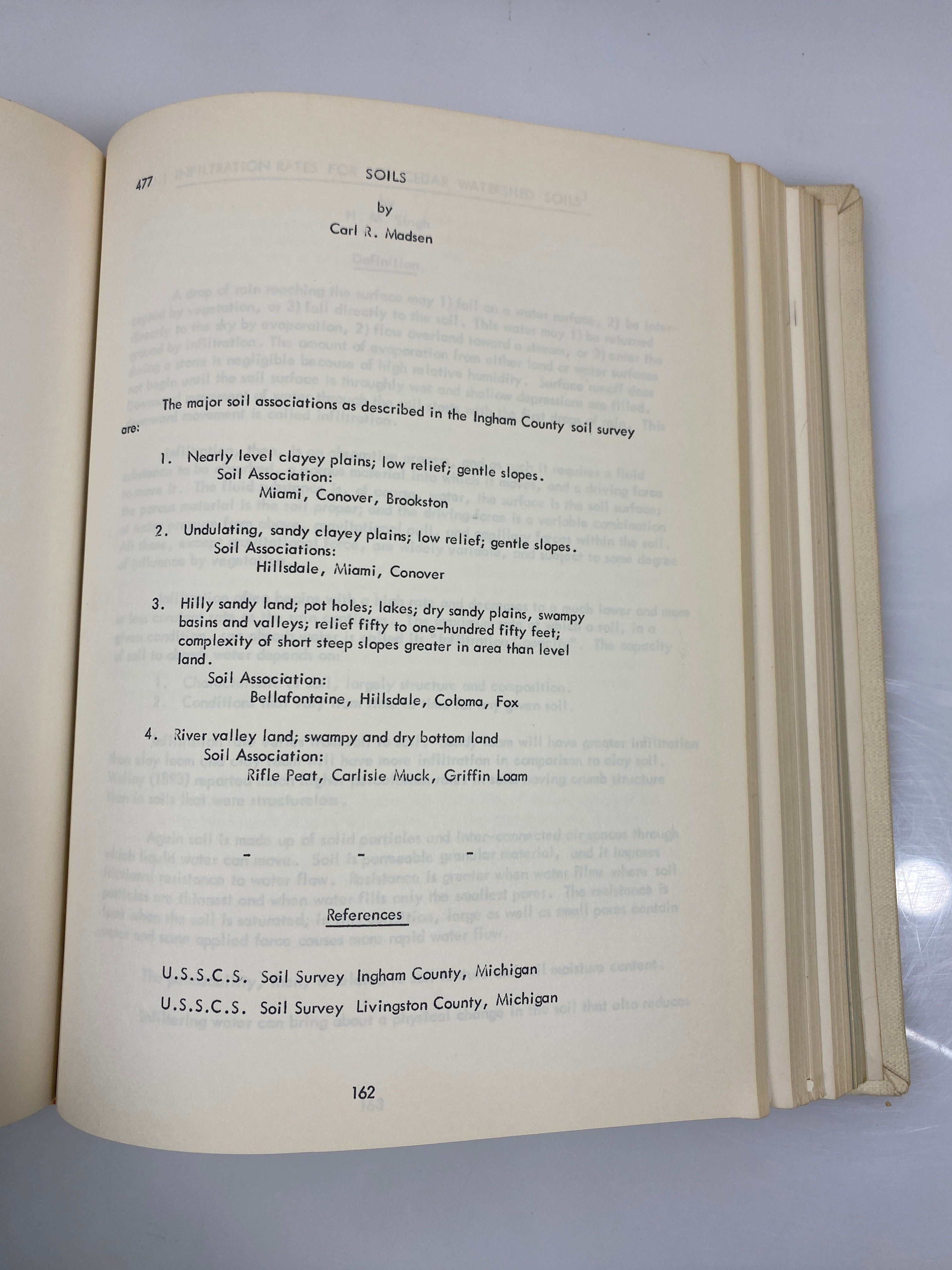 Anatomy of a Watershed Red Cedar River 1964 HC