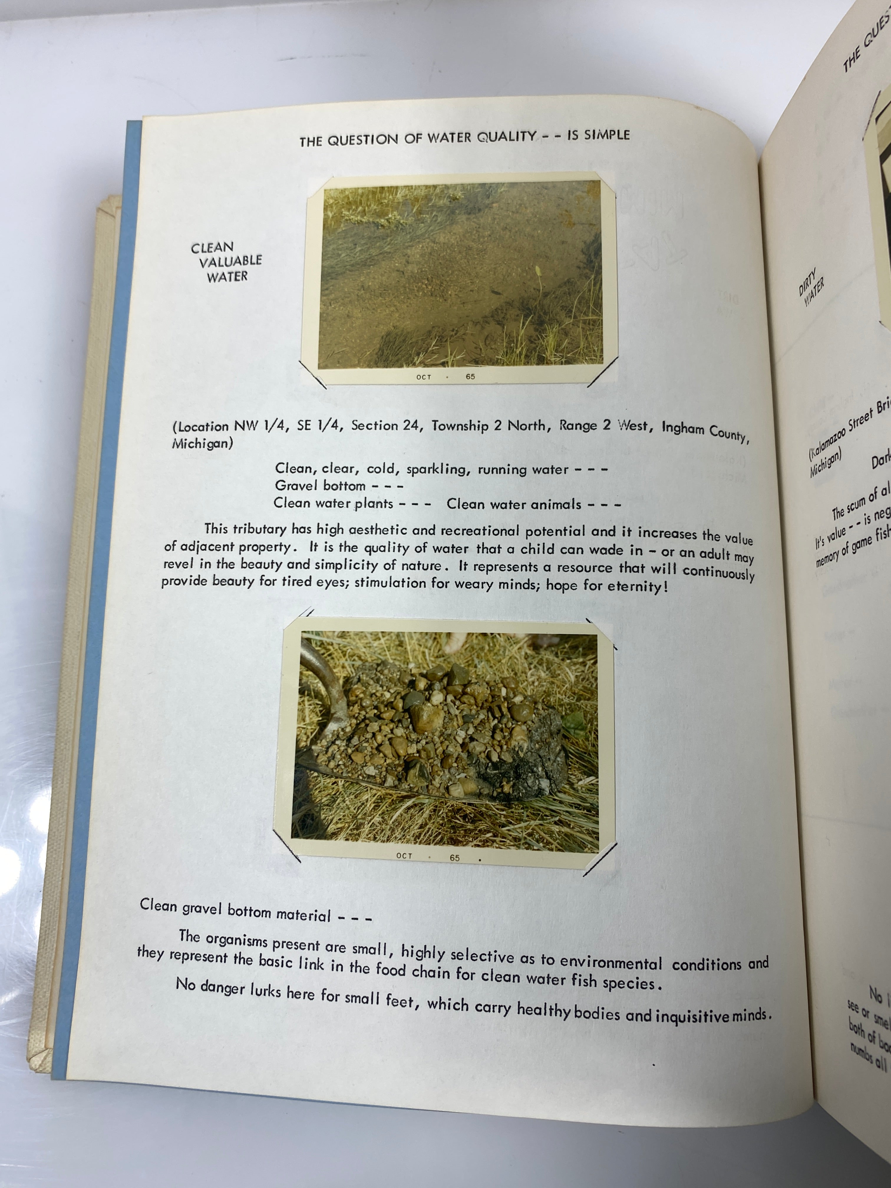 Anatomy of a Watershed Red Cedar River 1964 HC