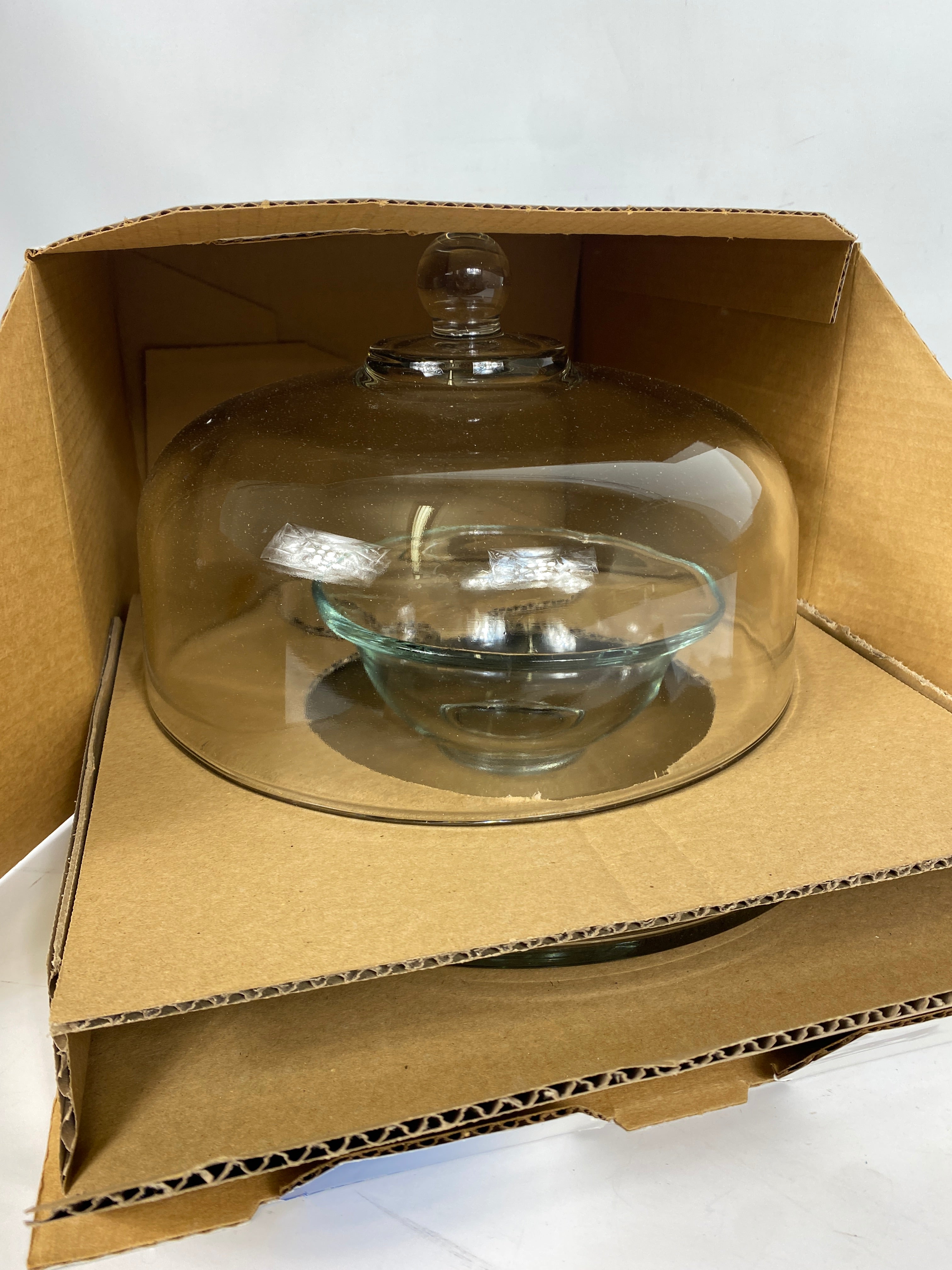 Anchor Hocking Presence Footed Cake Set with Dome – MSU Surplus Store