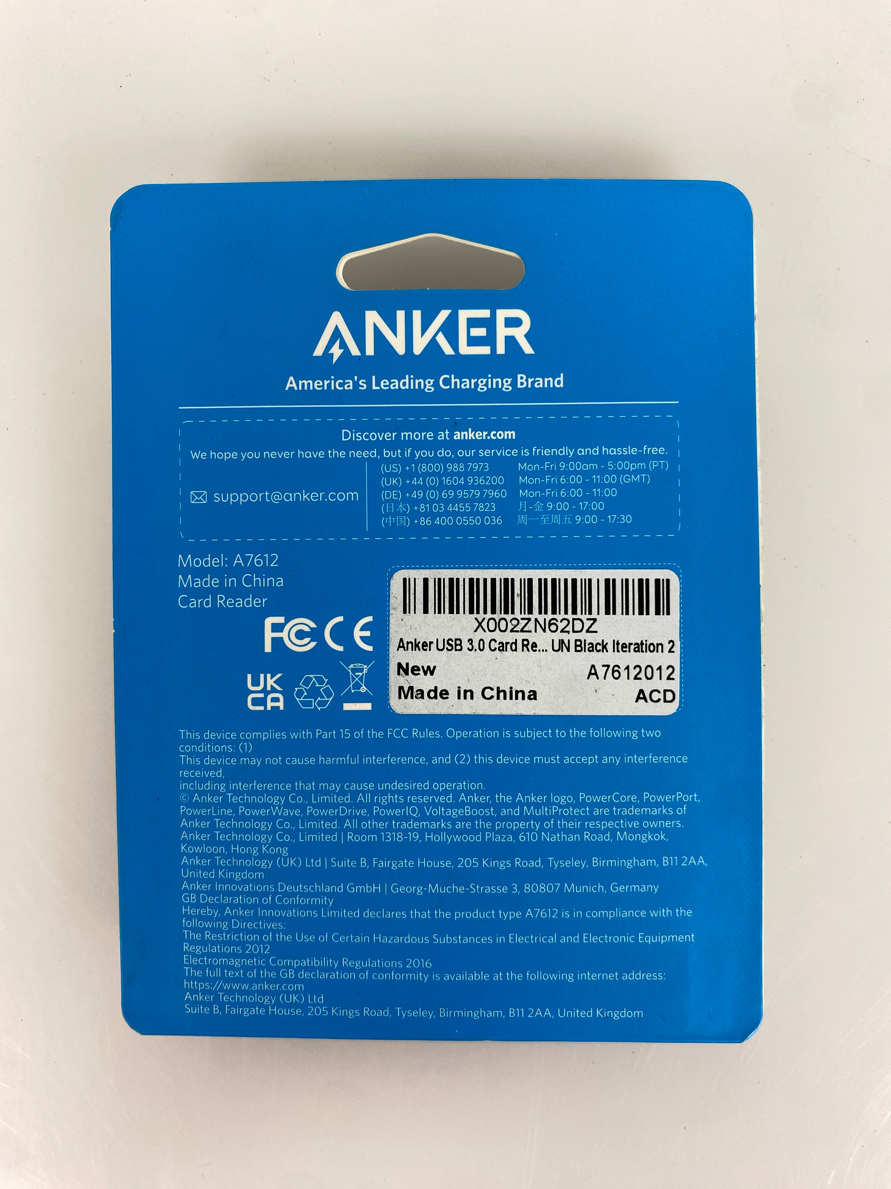 Anker USB 3.0 Card Reader A7612