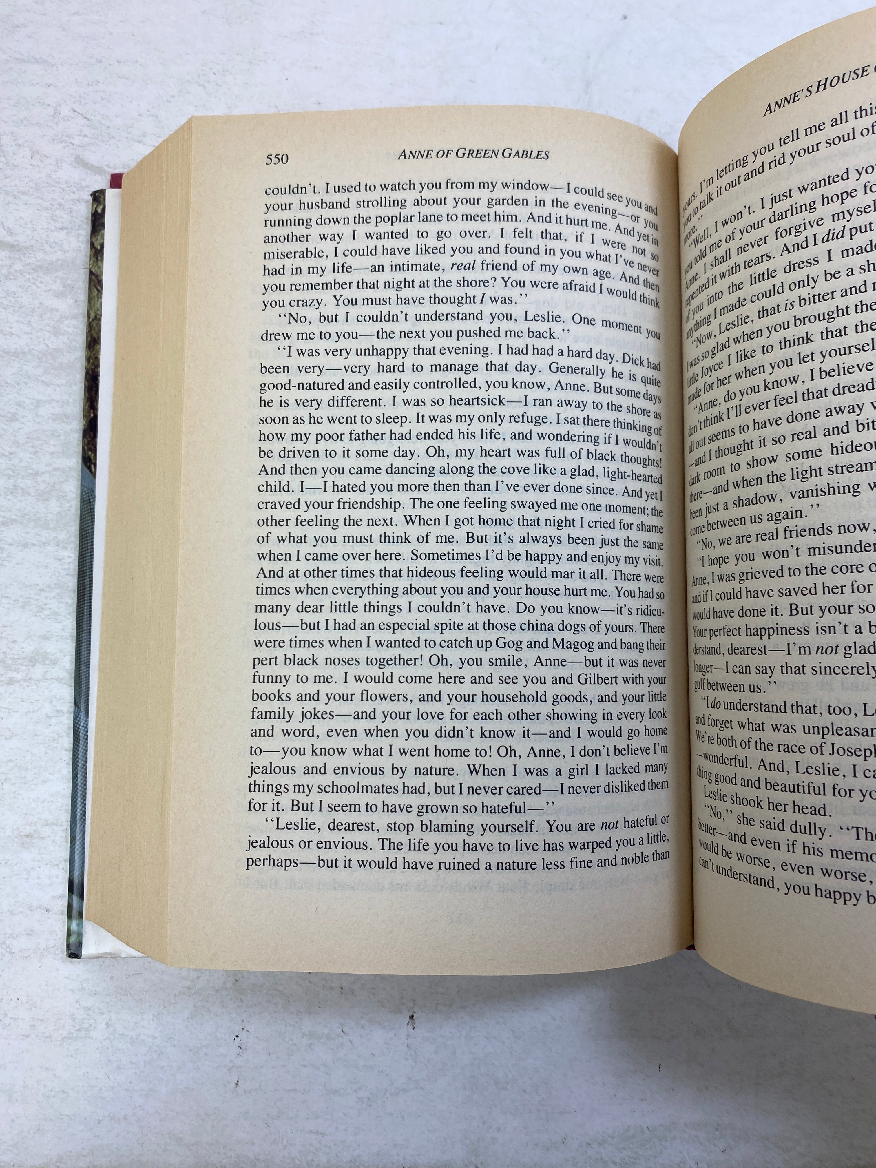 Anne of Green Gables Three Vol. in One Lucy M. Montgomery 1985 HCDJ