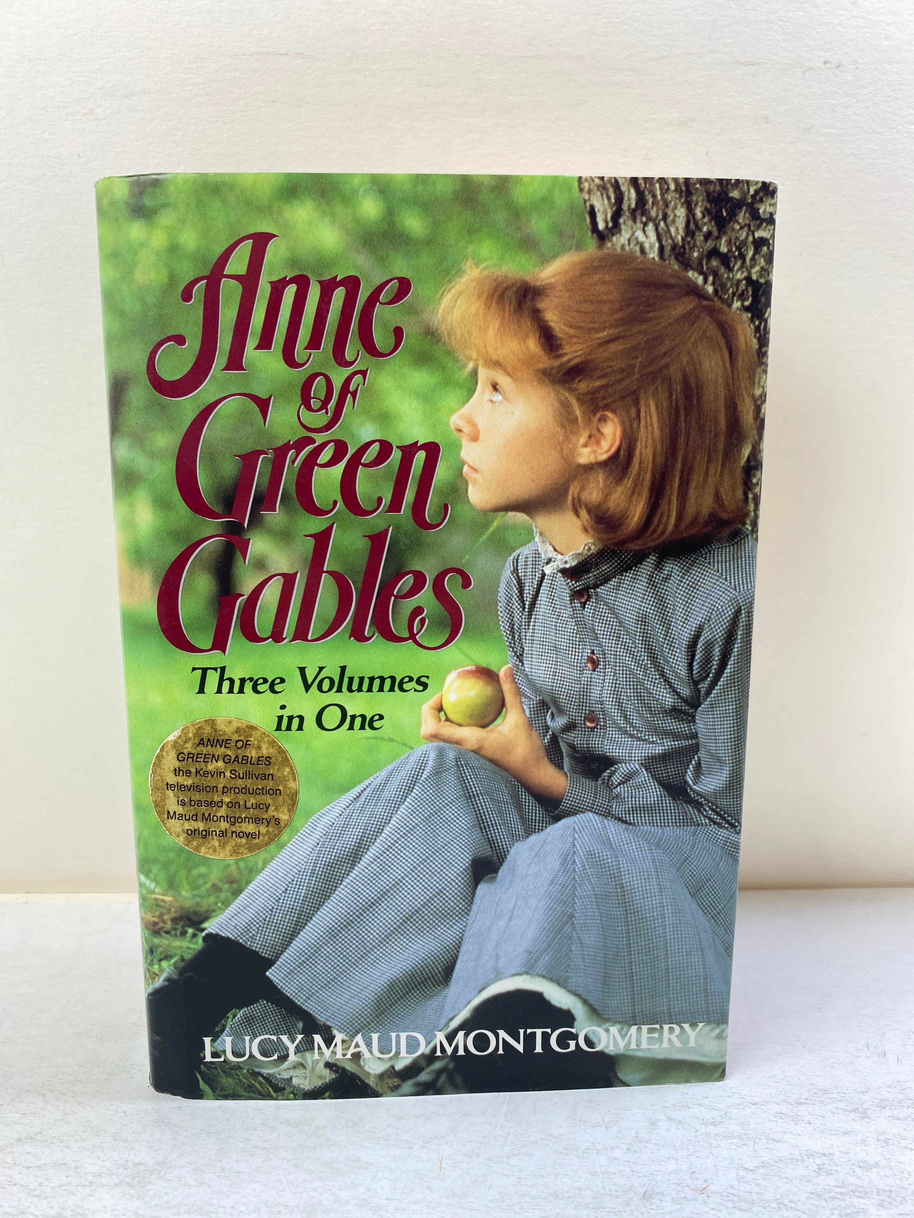 Anne of Green Gables Three Vol. in One Lucy M. Montgomery 1985 HCDJ