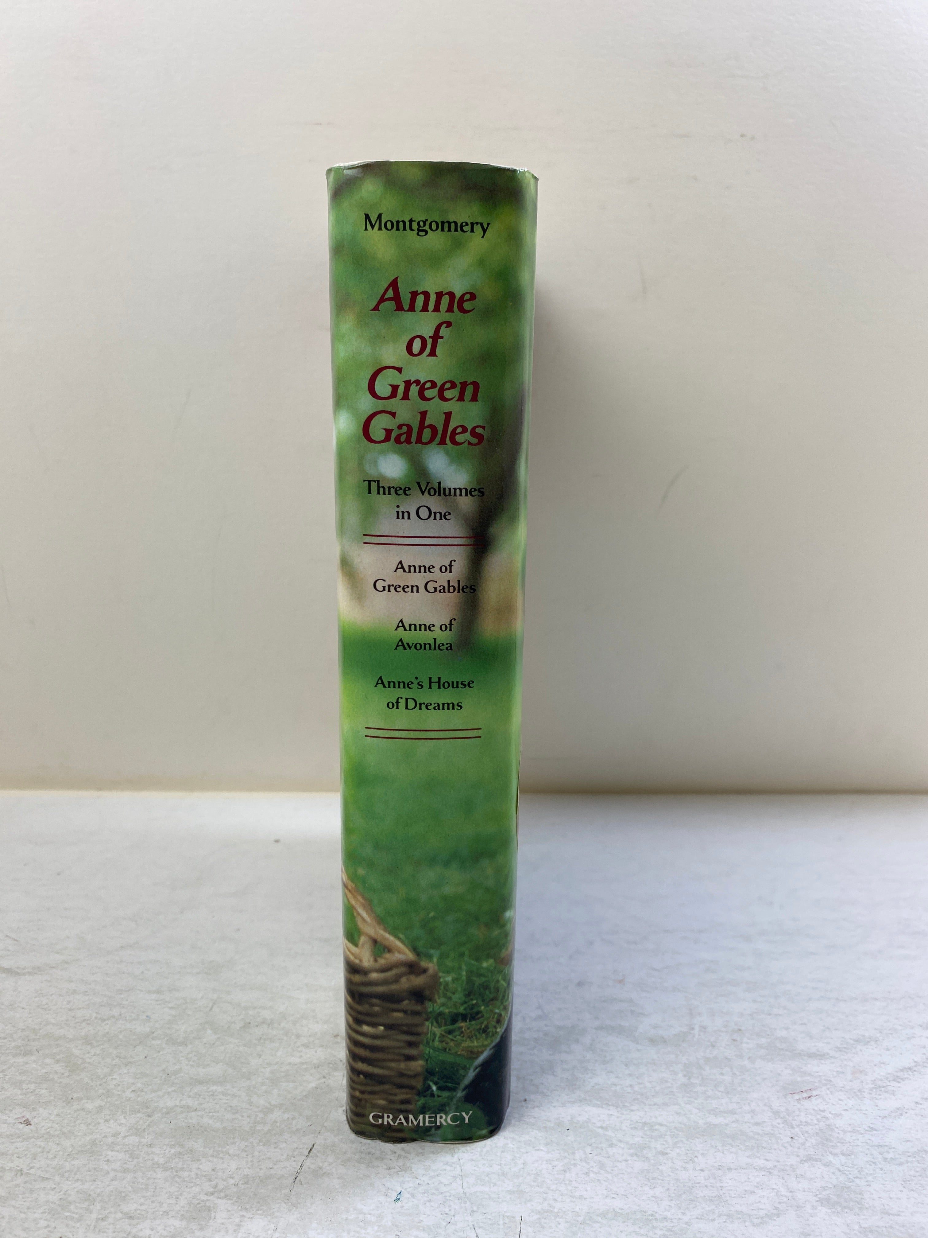 Anne of Green Gables Three Vol. in One Lucy M. Montgomery 1985 HCDJ