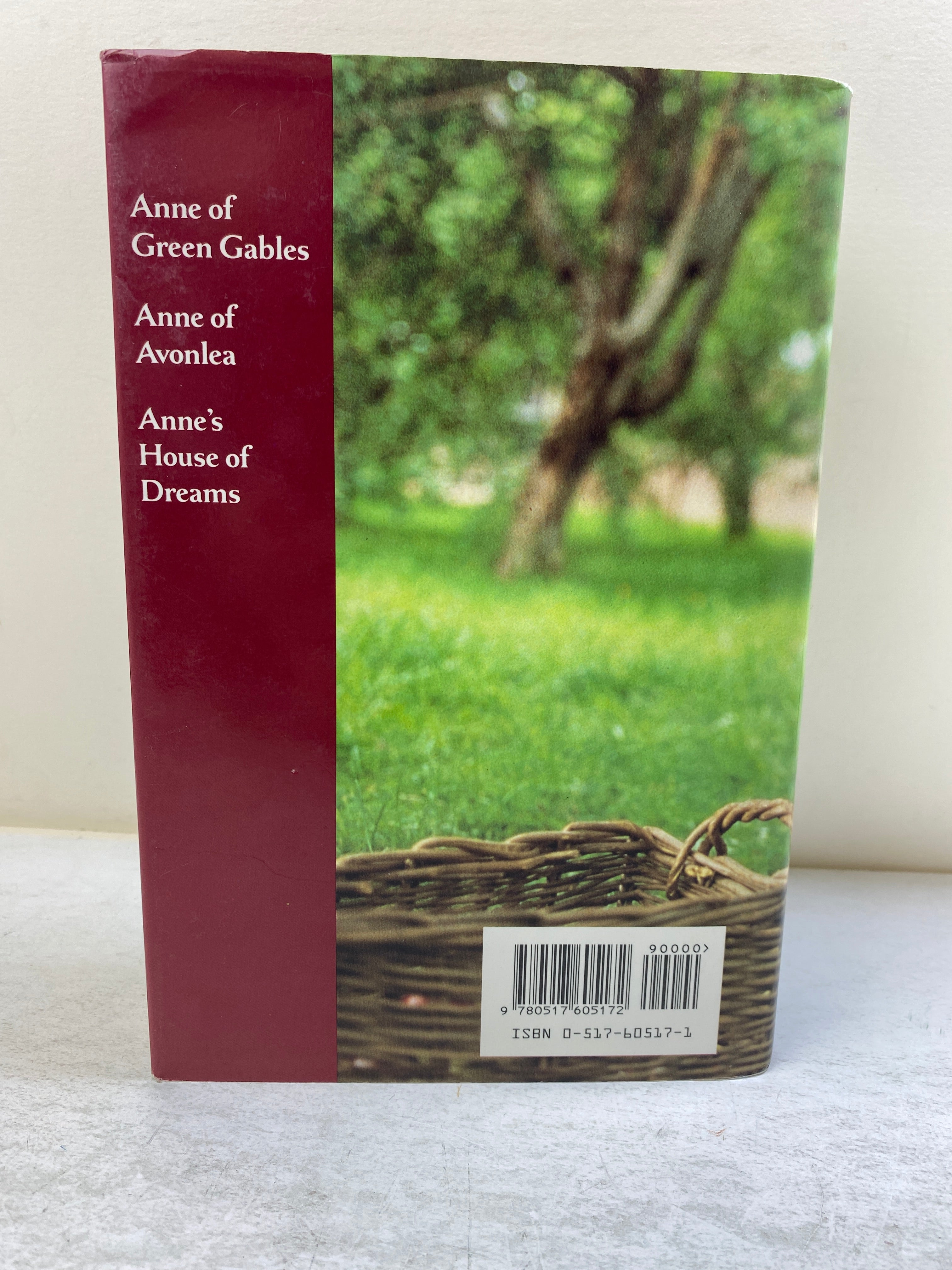 Anne of Green Gables Three Vol. in One Lucy M. Montgomery 1985 HCDJ