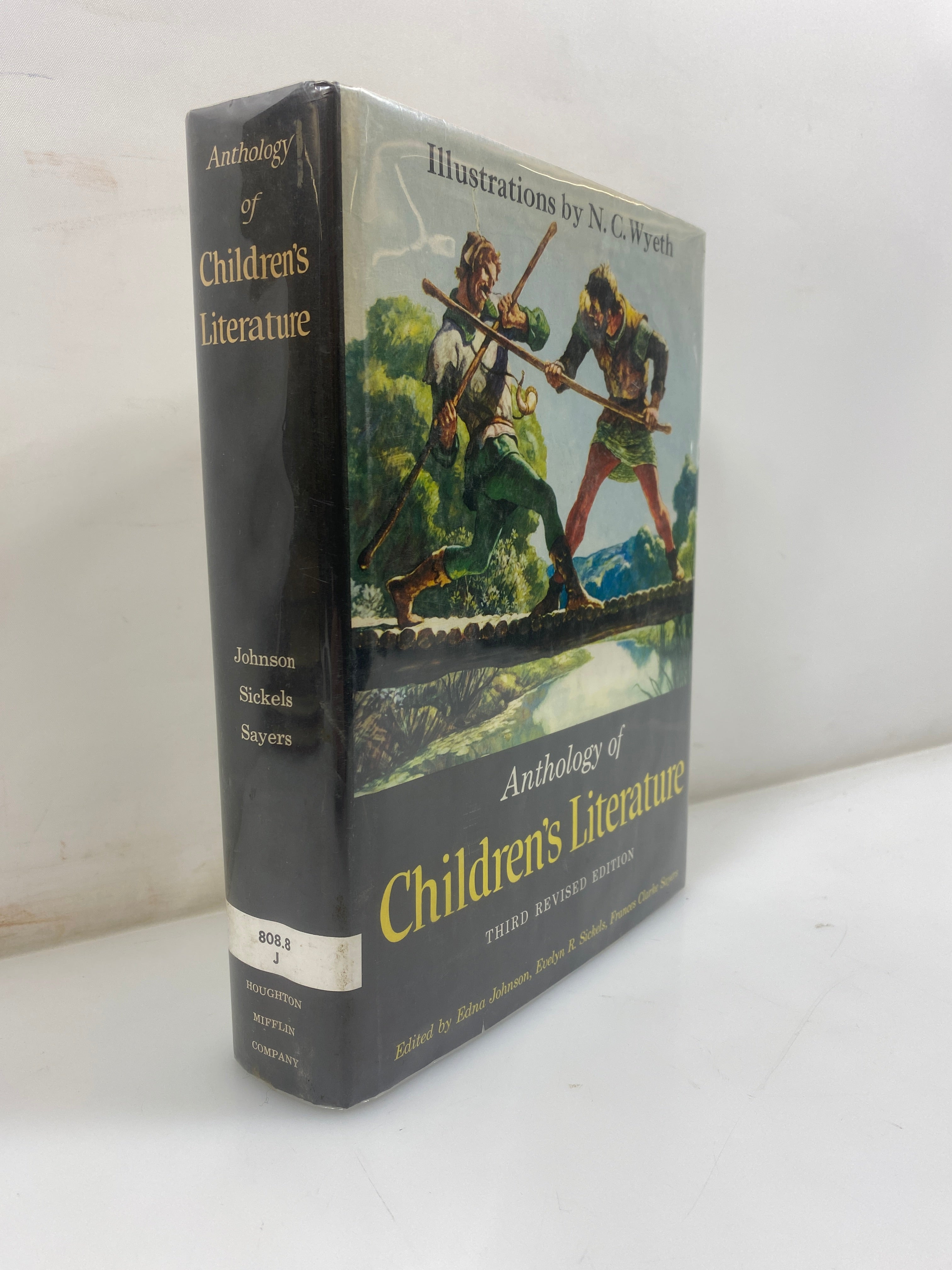 Anthology of Children's Literature 3rd Ed. 1959 Ex-Library HCDJ