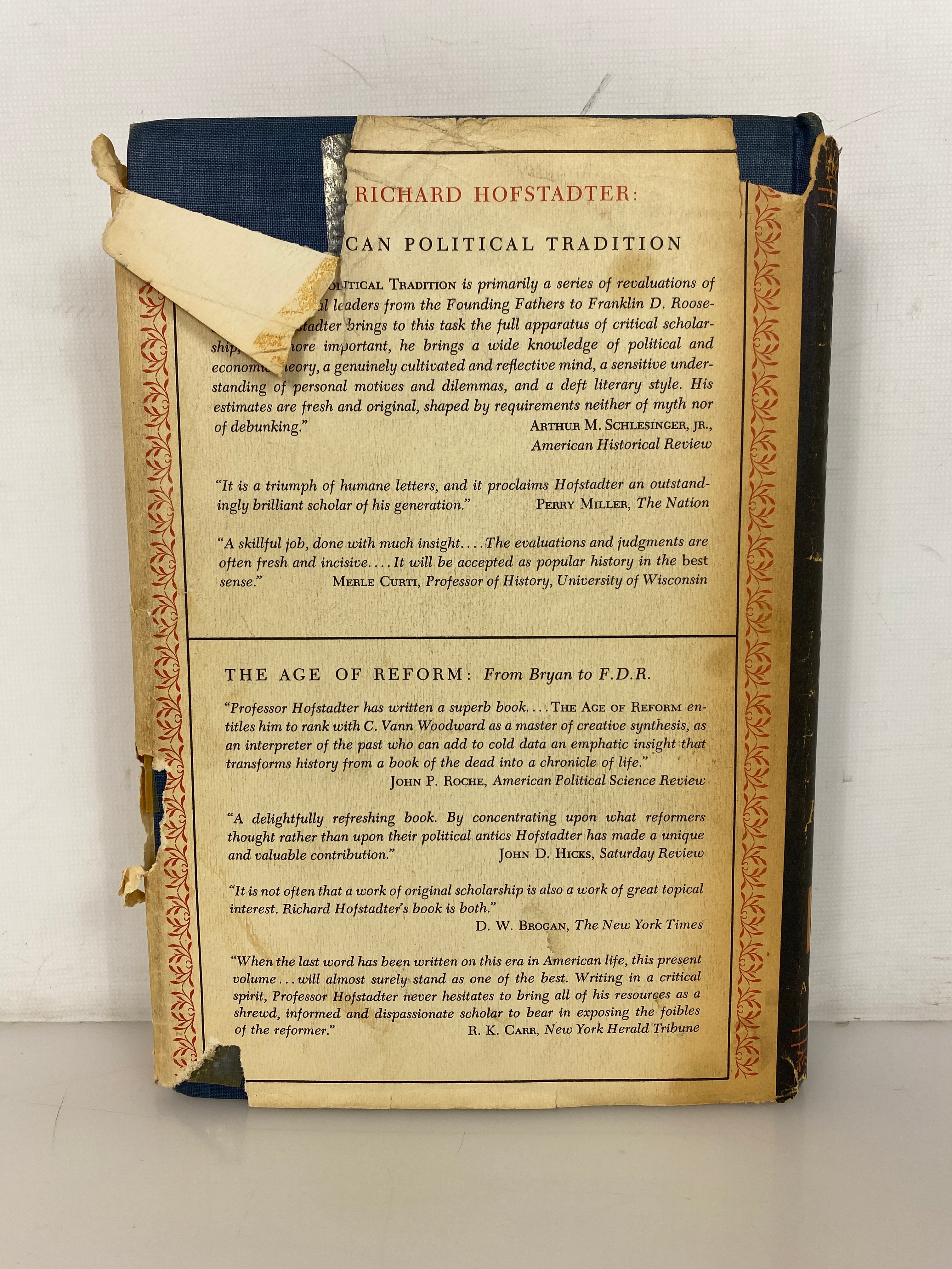 Anti-Intellectualism in American Life by Hofstadter 1963 First Ed HC DJ