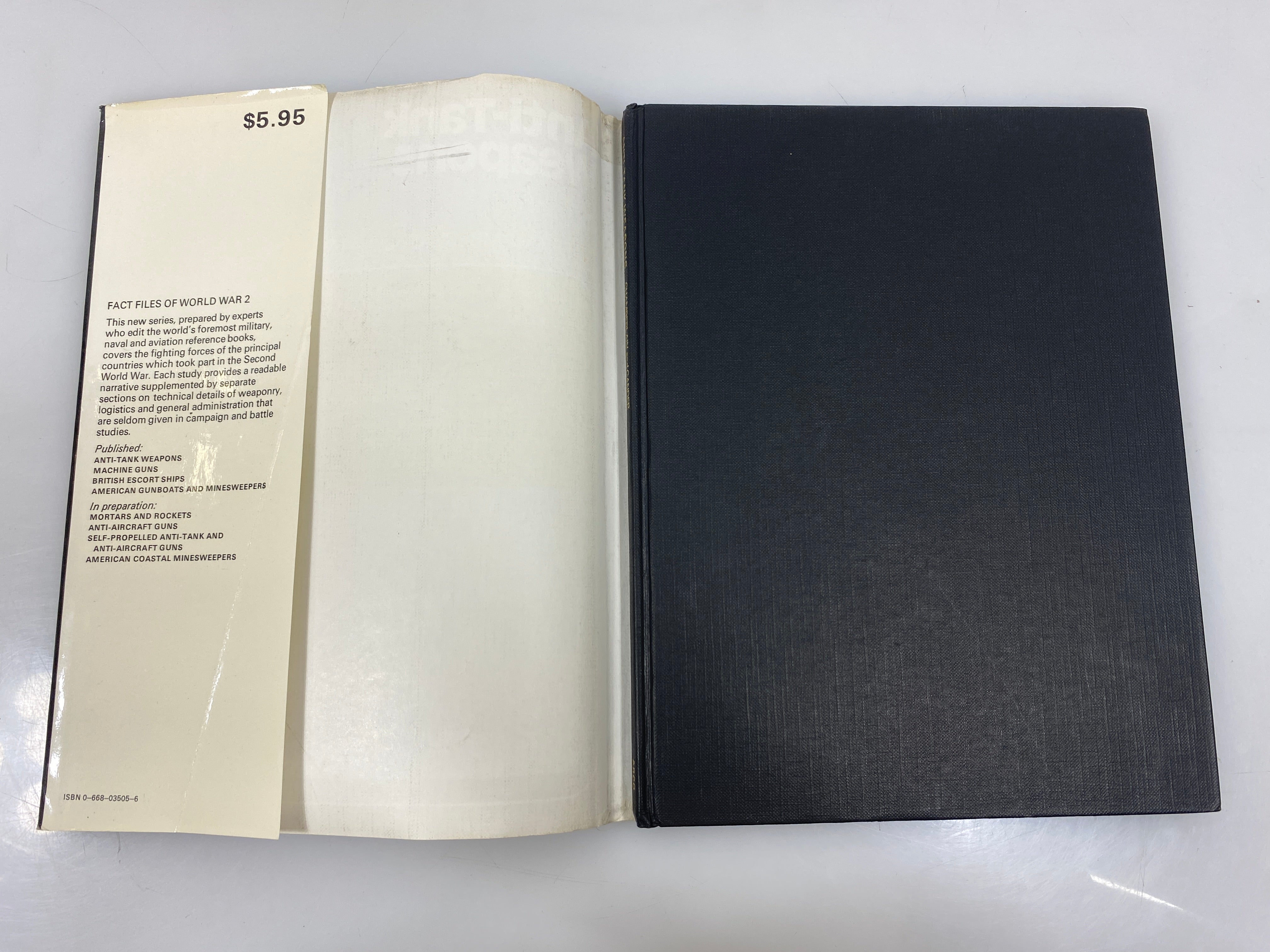 Anti-Tank Weapons by Chamberlain/Gander 1974 WWII Fact Files HCDJ