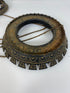 Antique 1800's Bradley & Hubbard Cast Iron Hanging Parlor Oil Lamp
