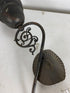 Antique 18th Century Brass Oil Lamp with Glass