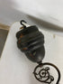 Antique 18th Century Brass Oil Lamp with Glass