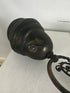 Antique 18th Century Brass Oil Lamp with Glass