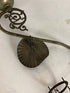 Antique 18th Century Brass Oil Lamp with No Glass