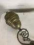 Antique 18th Century Brass Oil Lamp with No Glass