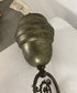 Antique 18th Century Brass Oil Lamp with No Glass
