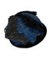 Antique 1920s Import New York Black Velvet Hat with Bird Feather Embellishments *Needs Repair*