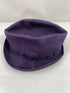 Antique 1920s Purple Wool Felt Henry Heath Windermere Hat