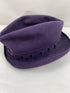 Antique 1920s Purple Wool Felt Henry Heath Windermere Hat