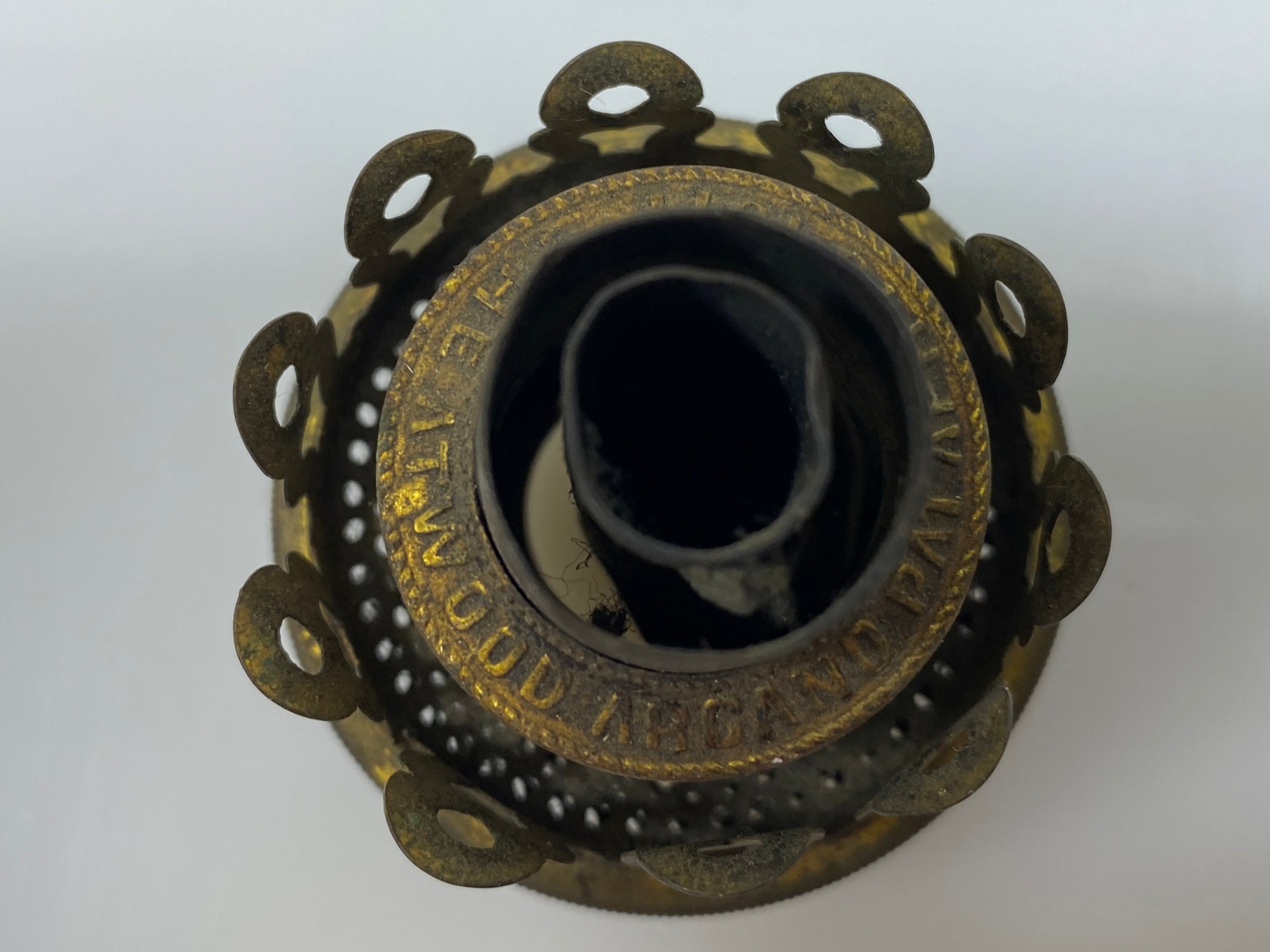 Antique Atwood Argand Lamp Burner