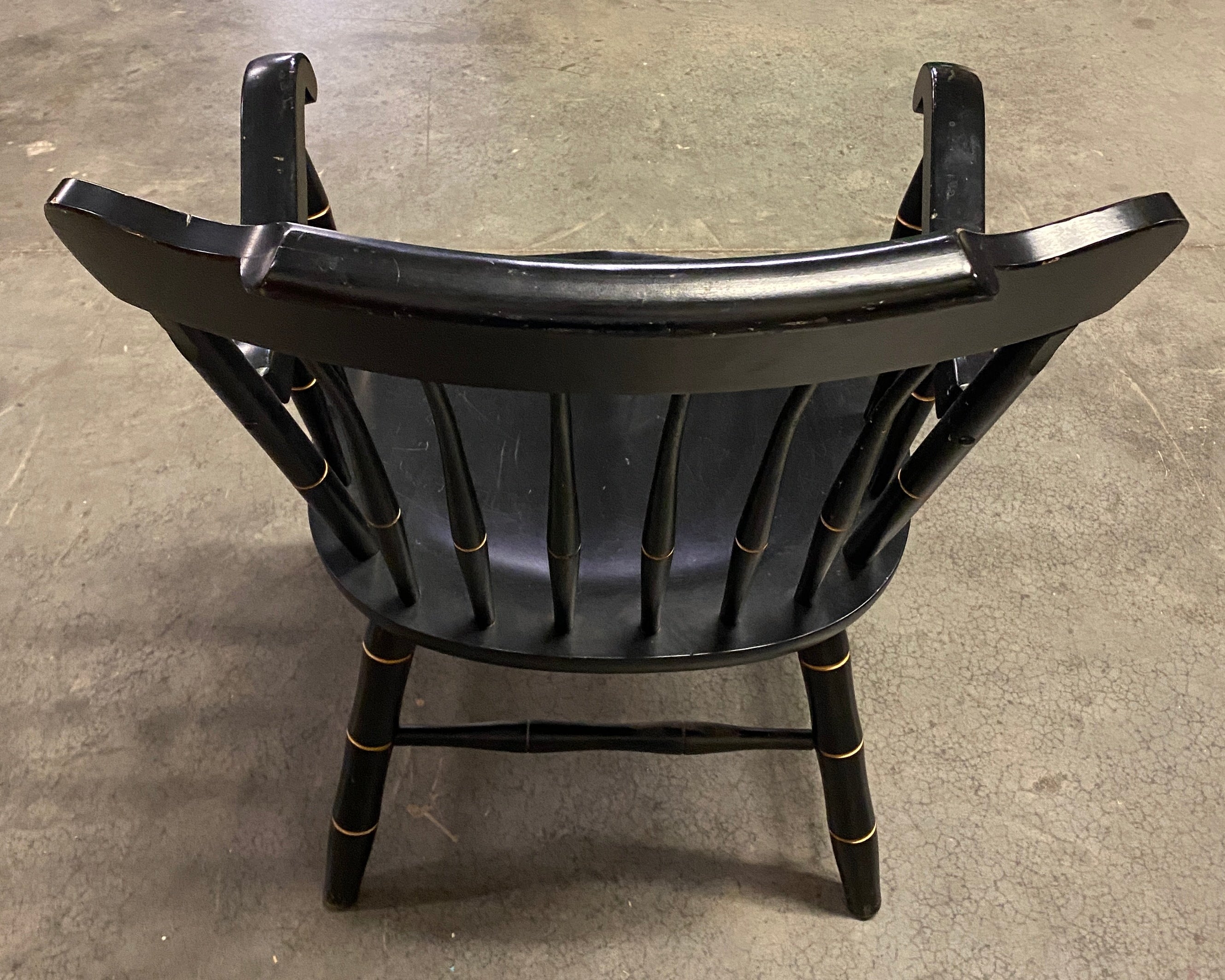 Antique Bent & Bros MIT Wooden Graduation Chair