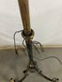 Antique Gold and Black Electric Chandelier