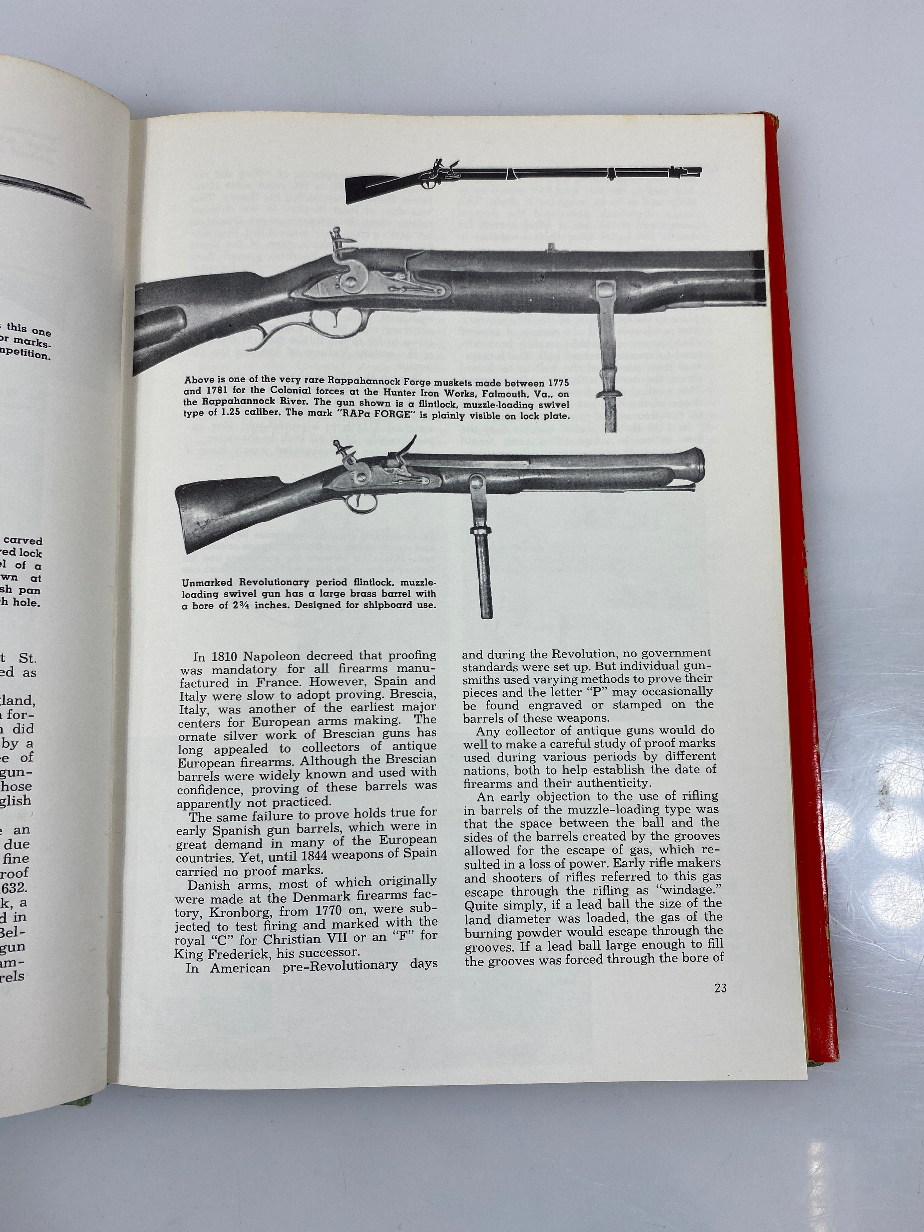 Antique Guns by Bowman Arco Publishing Co. 1950 HCDJ