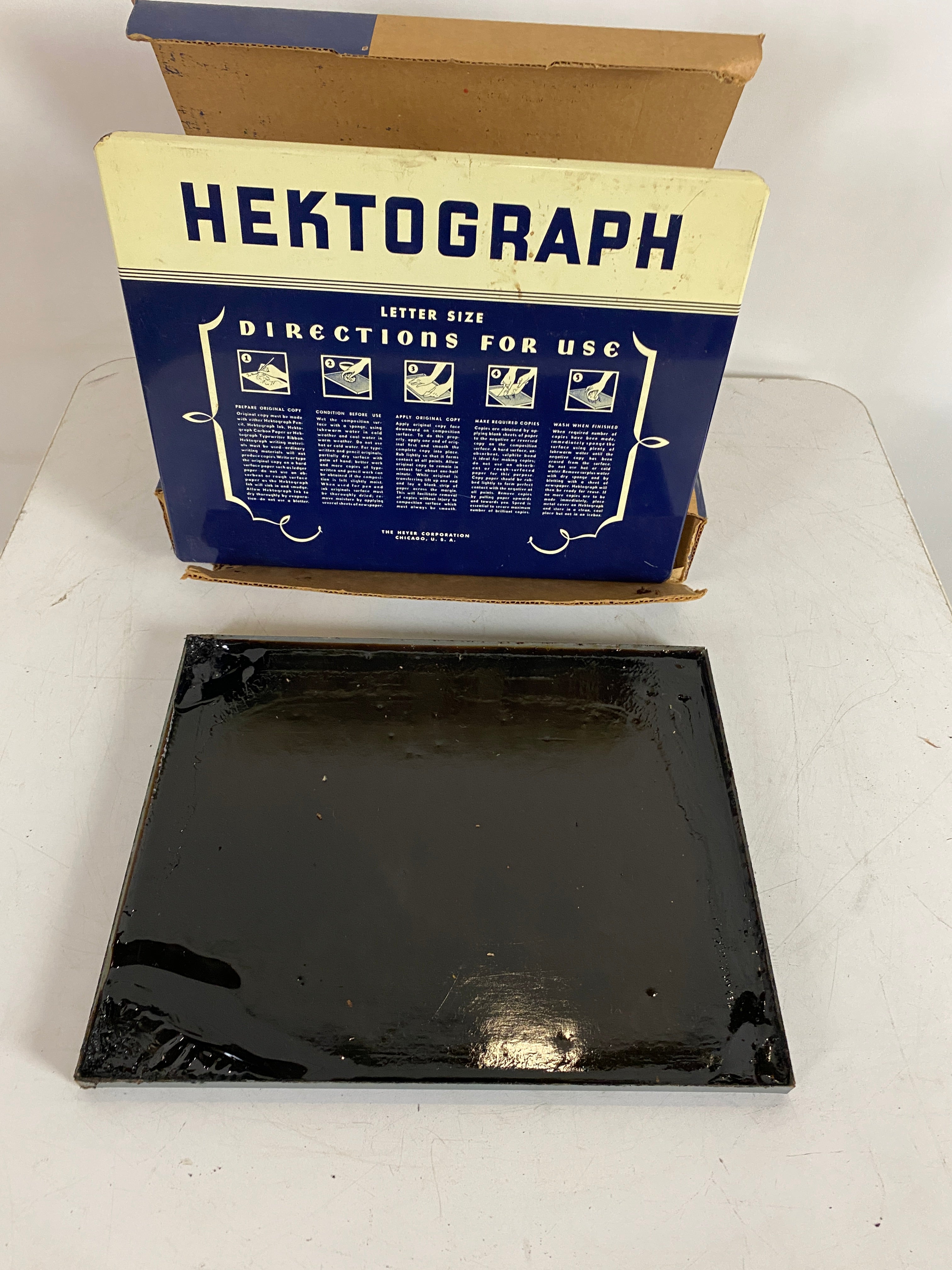 Antique Heyer Hektograph Copier