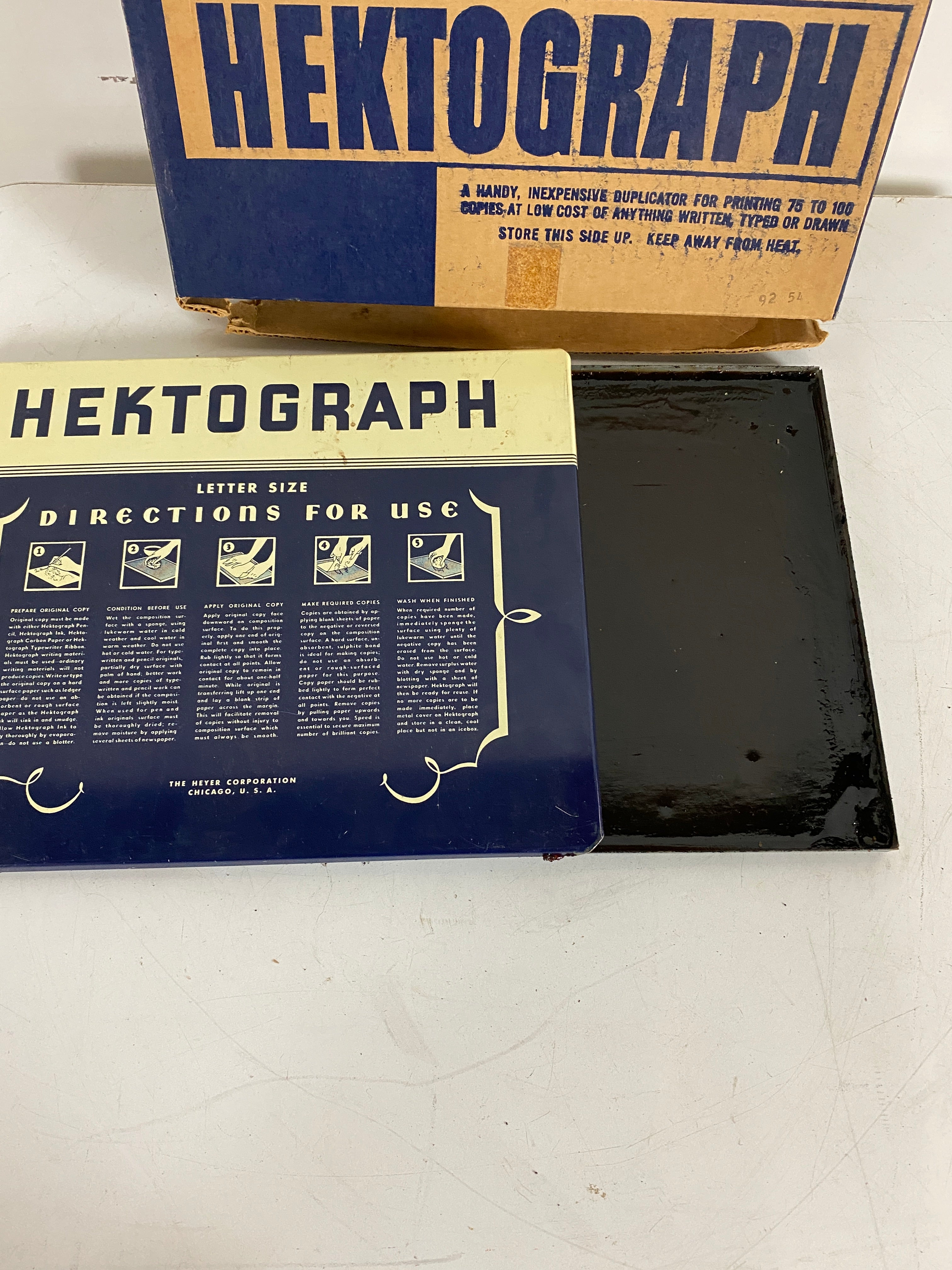 Antique Heyer Hektograph Copier