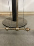 Antique Hydro-Carbon Two Light Chandelier